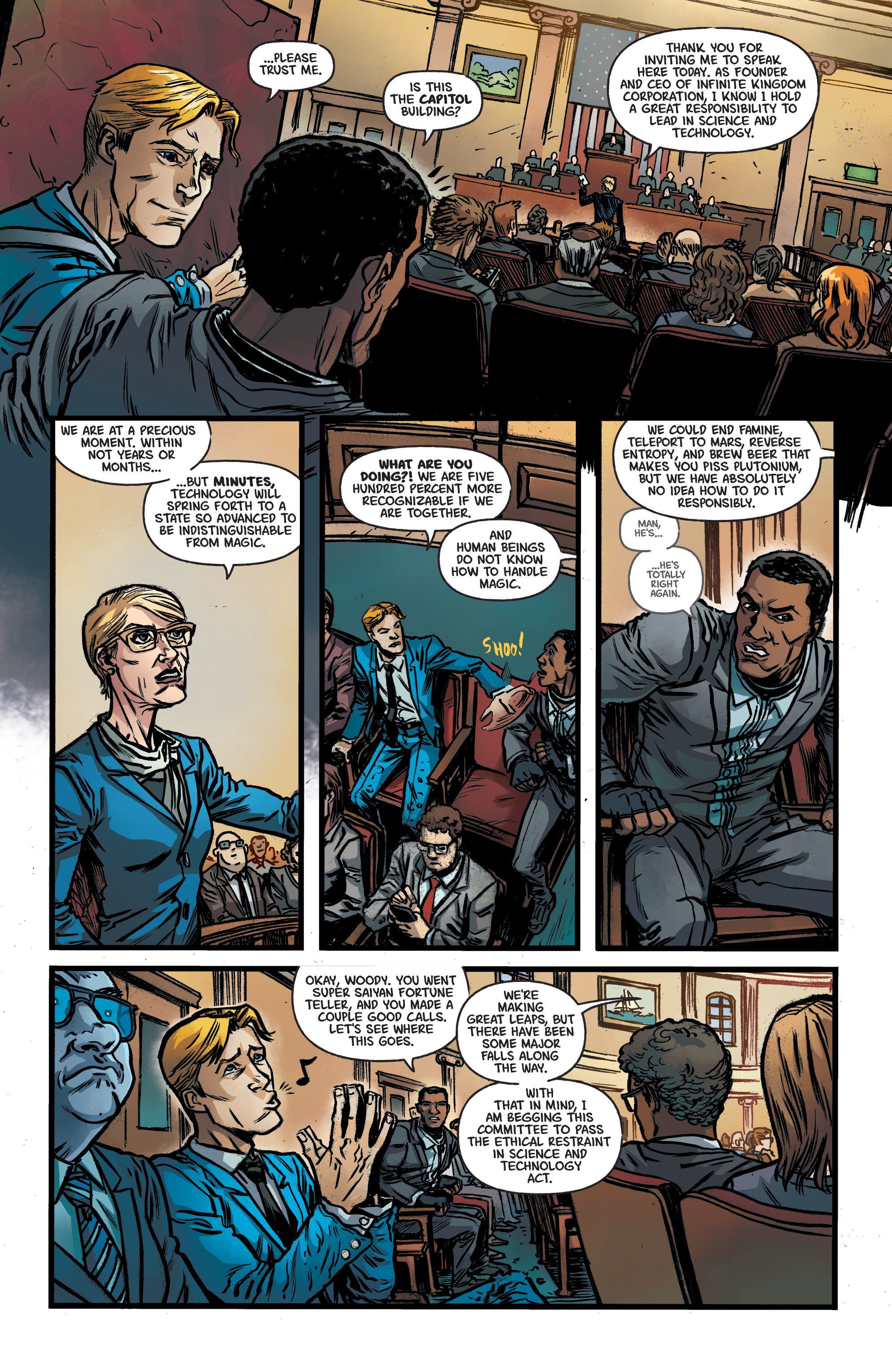 Read online Quantum & Woody comic -  Issue #1 - 9