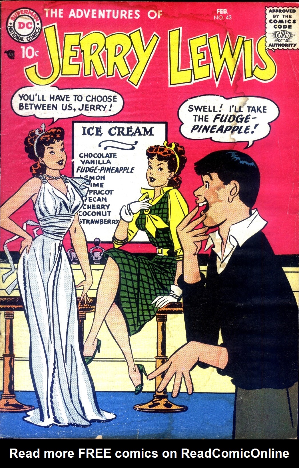 Read online The Adventures of Jerry Lewis comic -  Issue #43 - 1