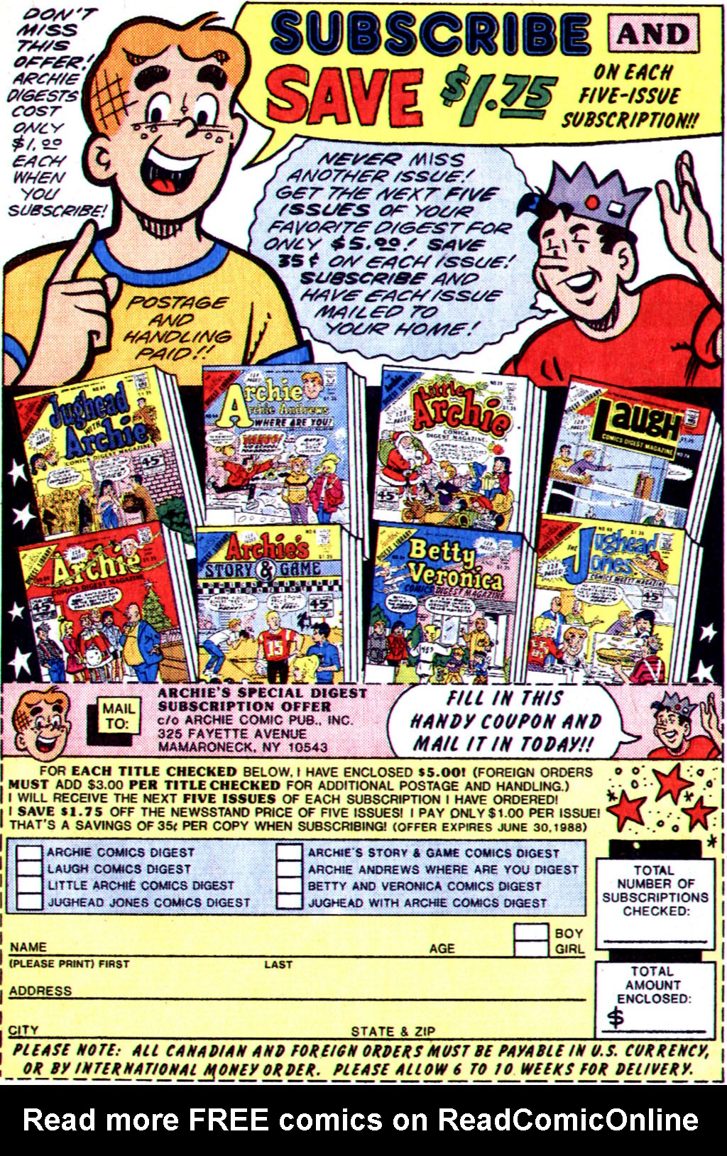 Read online Archie (1960) comic -  Issue #355 - 19