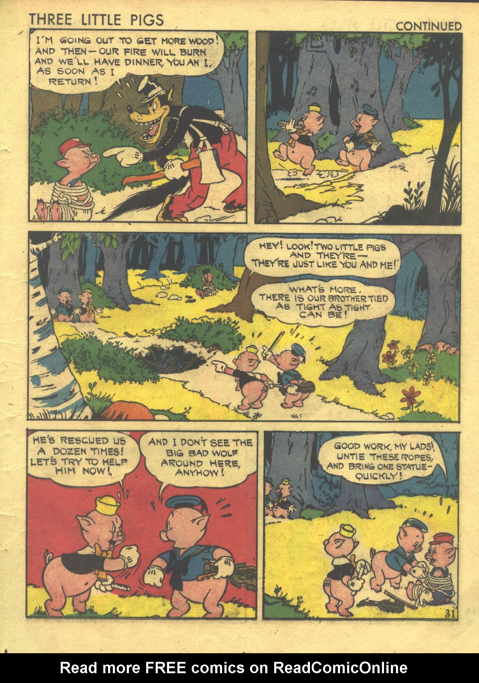 Read online Walt Disney's Comics and Stories comic -  Issue #16 - 33