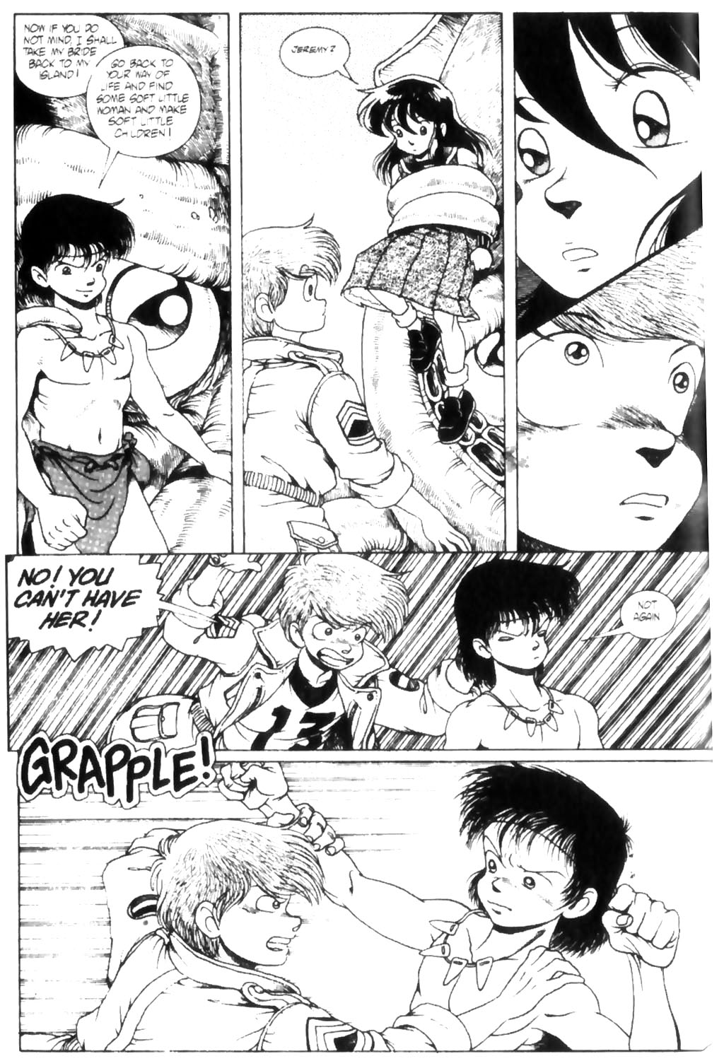 Read online Ninja High School (1986) comic -  Issue #31 - 22