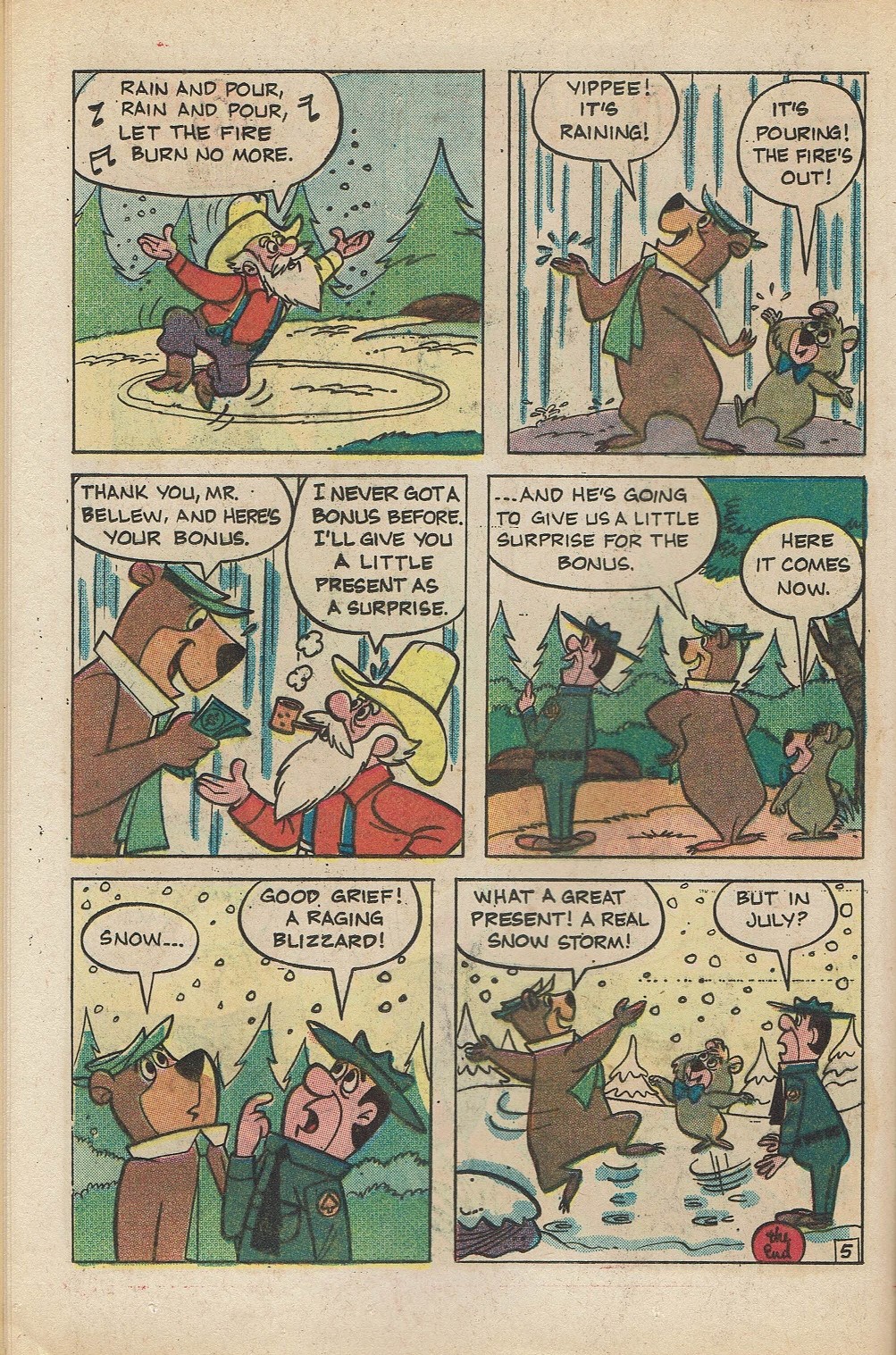 Read online Yogi Bear (1970) comic -  Issue #18 - 12