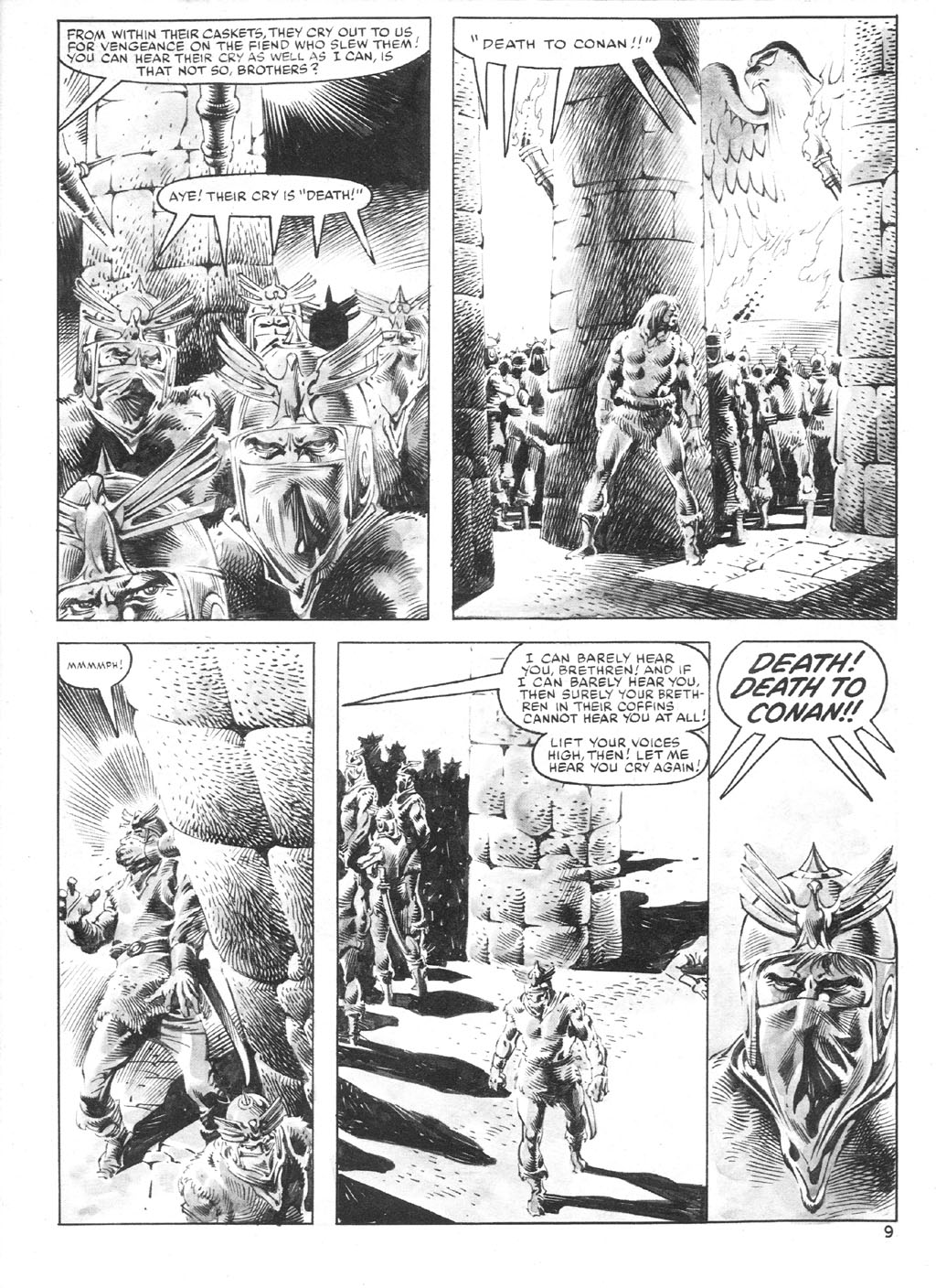 Read online The Savage Sword Of Conan comic -  Issue #93 - 9