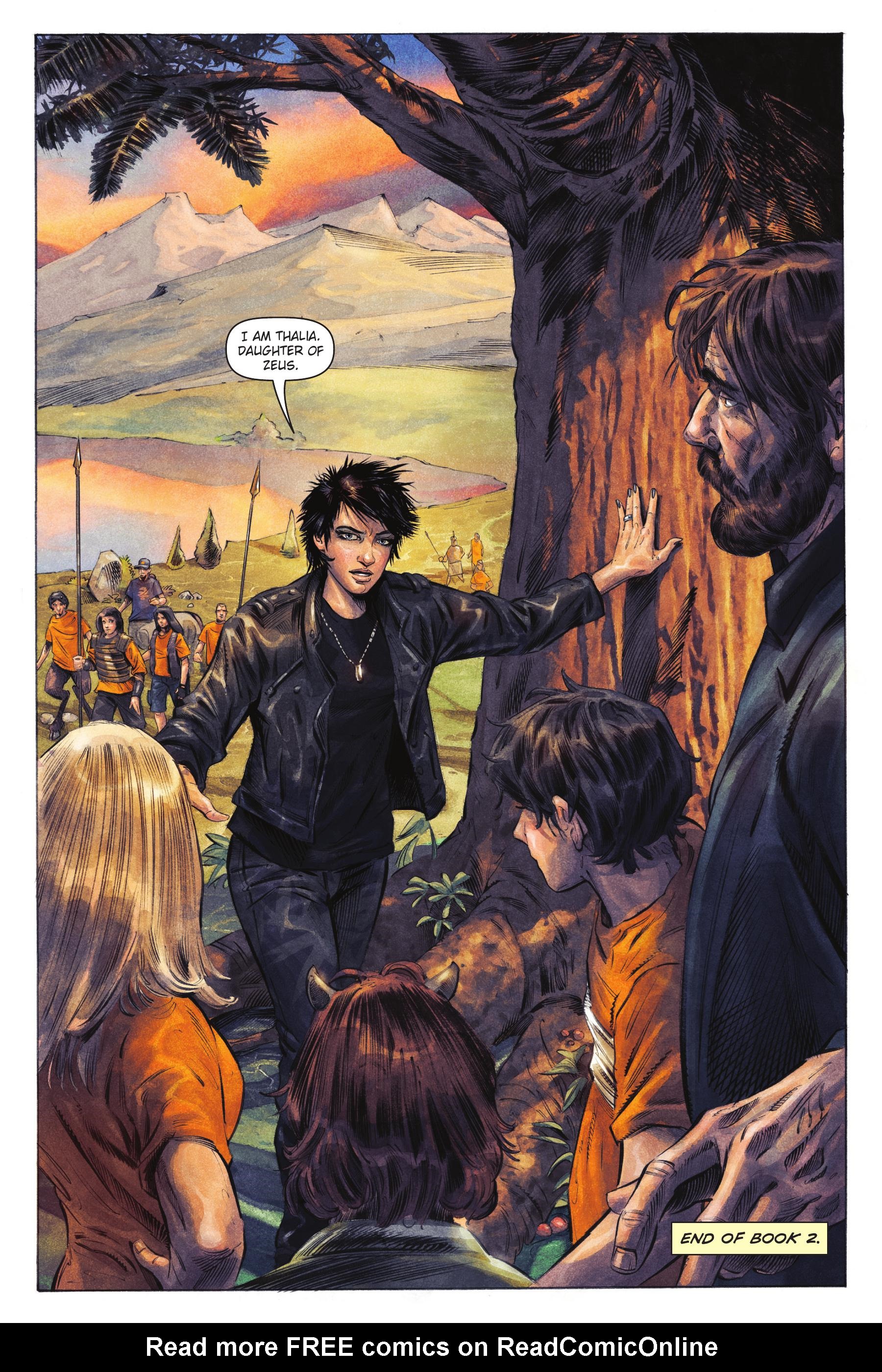 Read online Percy Jackson and the Olympians comic -  Issue # TPB 2 - 126