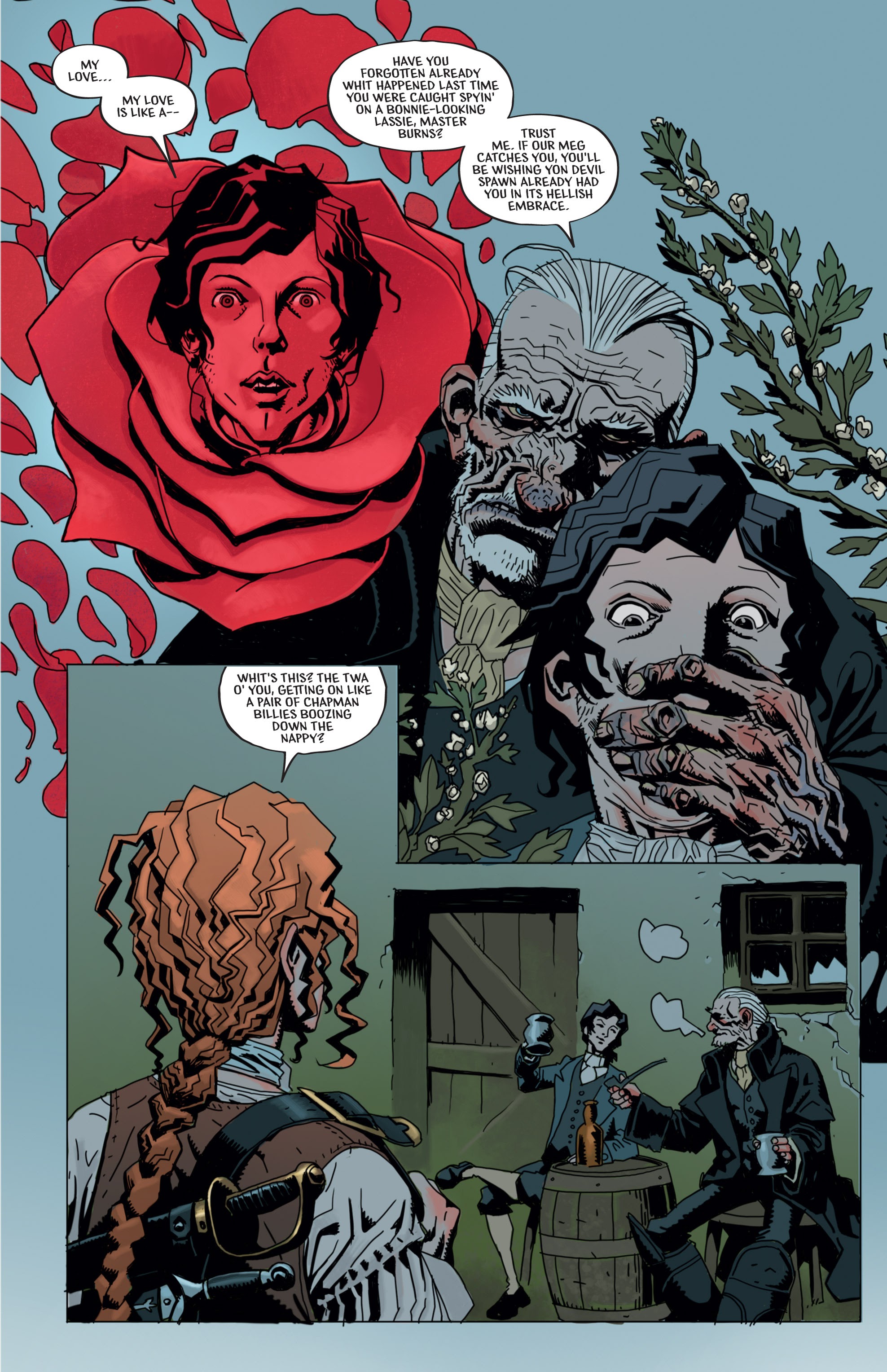 Read online Robbie Burns: Witch Hunter comic -  Issue # TPB - 43