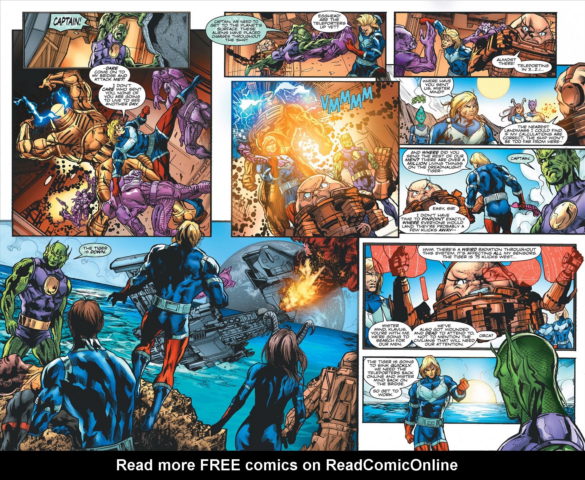 Read online Kirby: Genesis - Captain Victory comic -  Issue #4 - 8