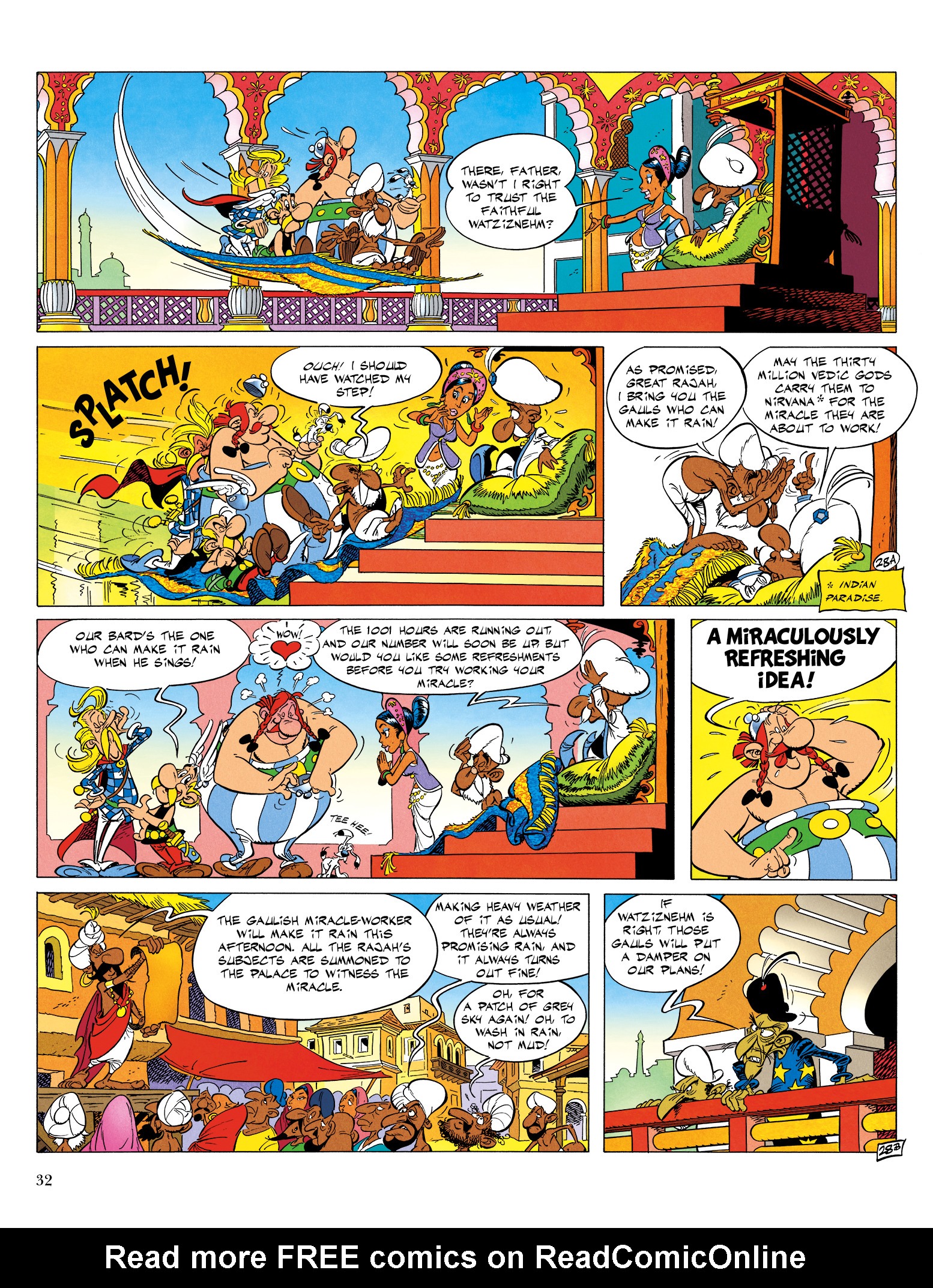 Read online Asterix comic -  Issue #28 - 33