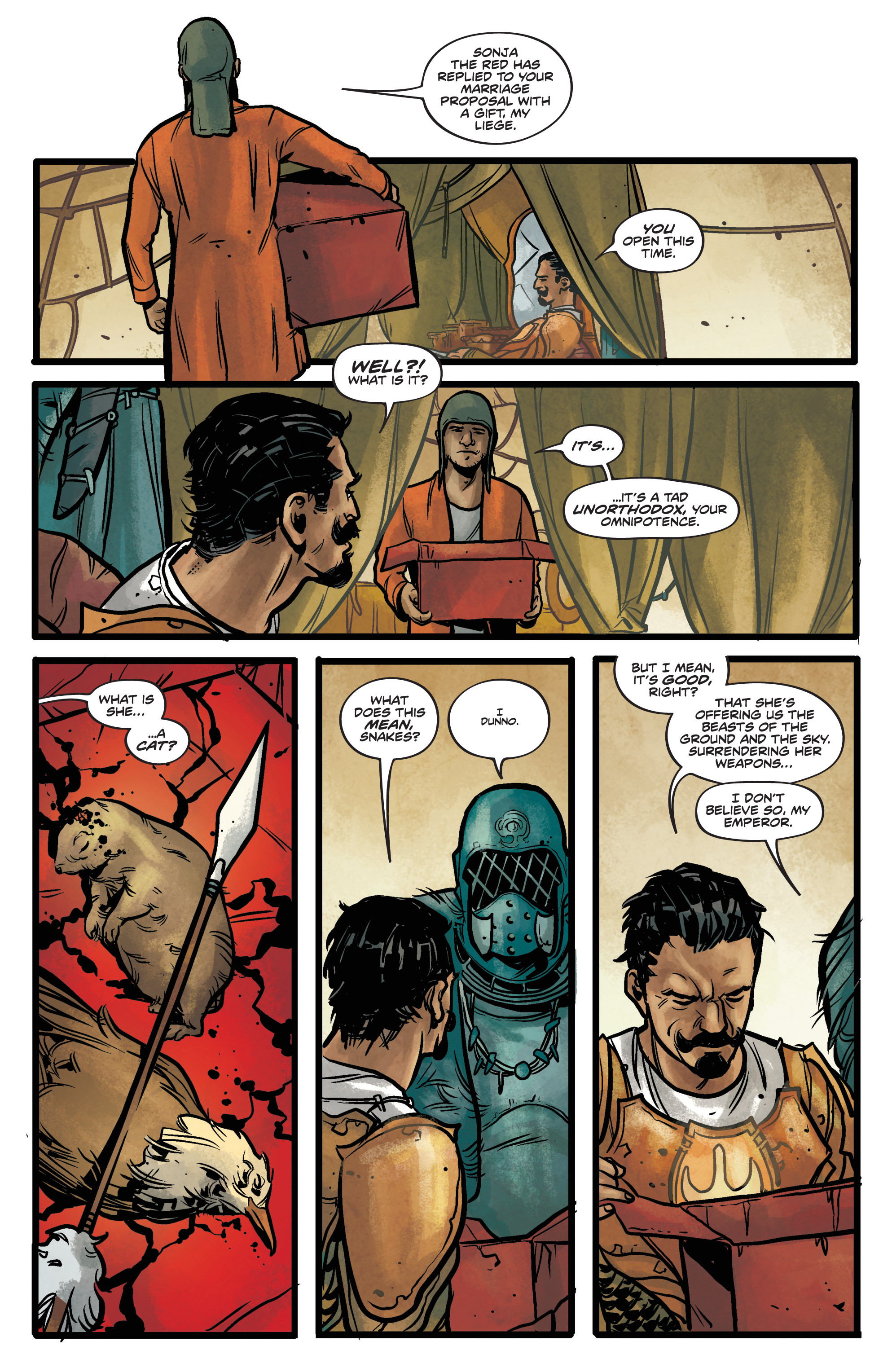 Read online Red Sonja (2019) comic -  Issue #6 - 27