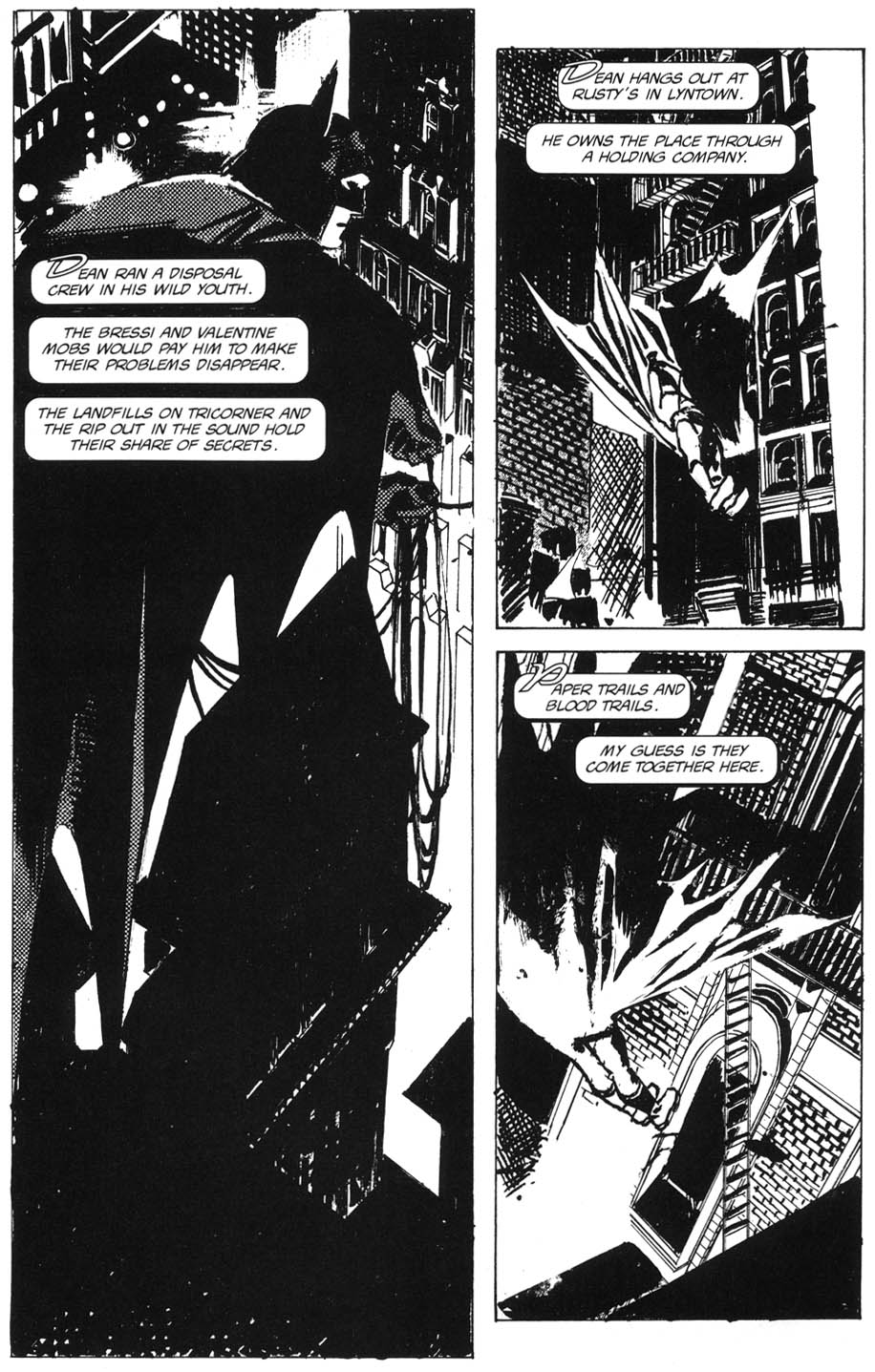 Read online Batman Black and White comic -  Issue #2 - 37