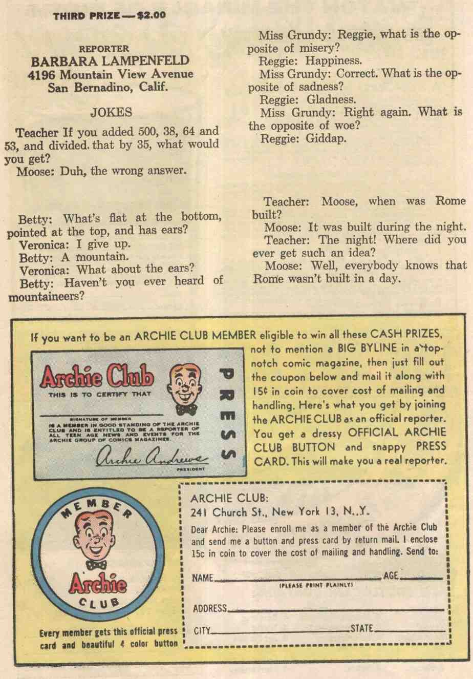 Read online Laugh (Comics) comic -  Issue #150 - 27