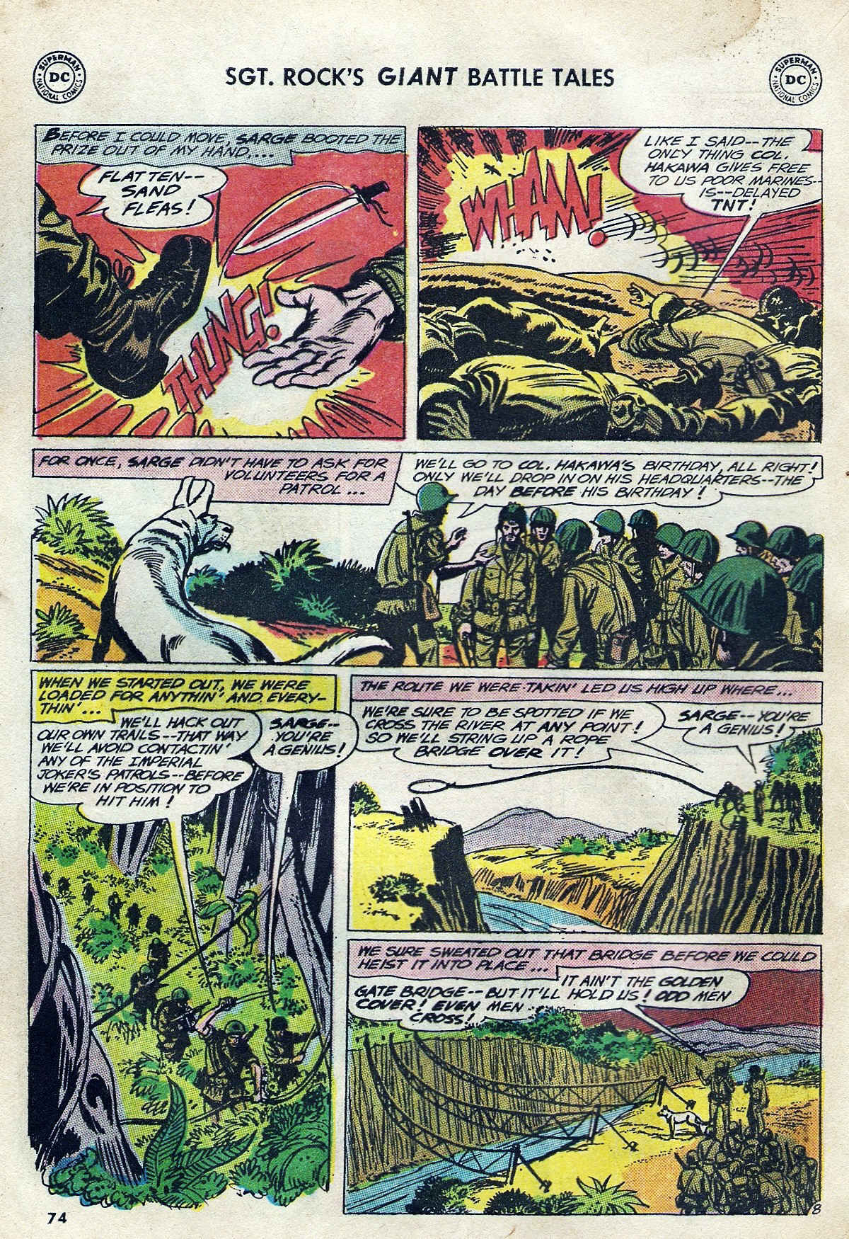 Read online Our Army at War (1952) comic -  Issue #203 - 76