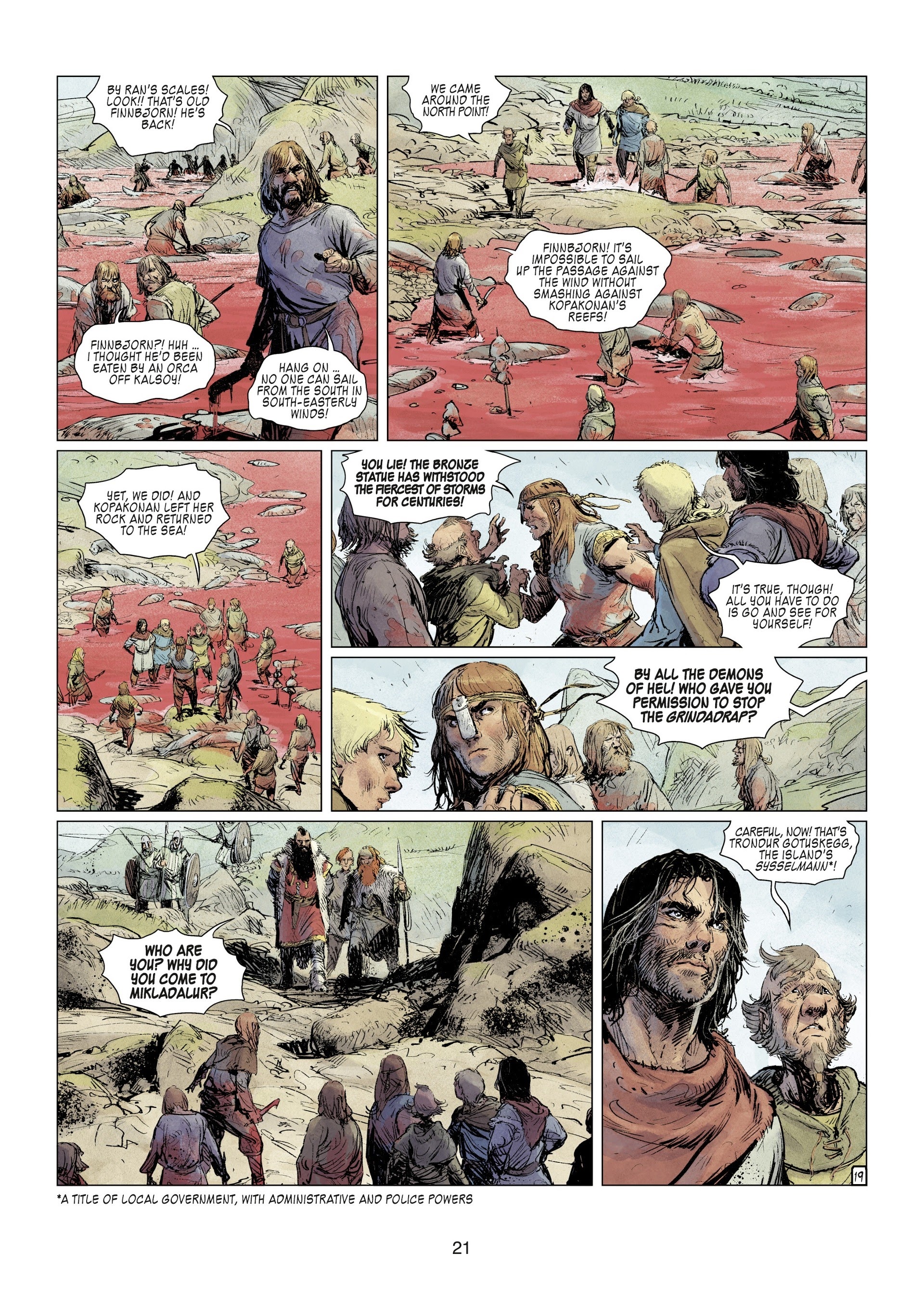 Read online Thorgal comic -  Issue #30 - 23