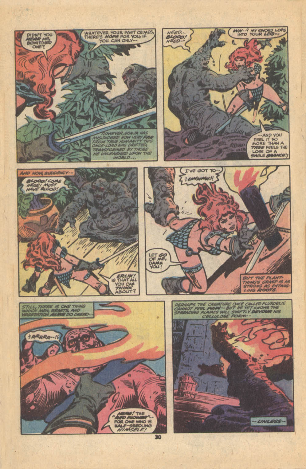 Read online Red Sonja (1977) comic -  Issue #15 - 17