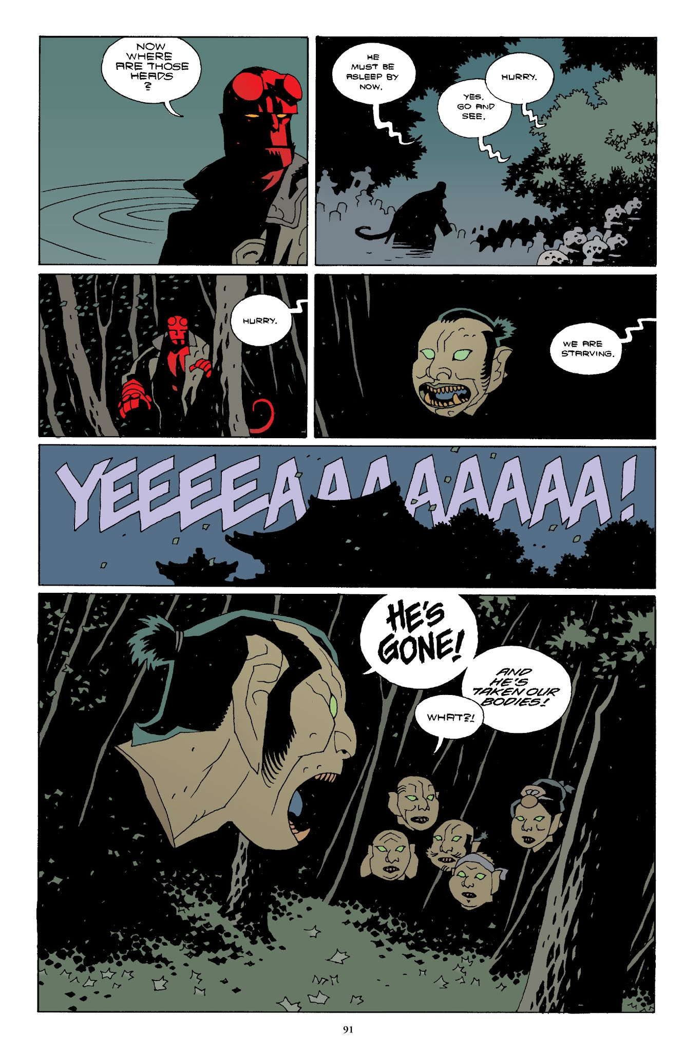 Read online Hellboy The Complete Short Stories comic -  Issue # TPB 2 (Part 1) - 92