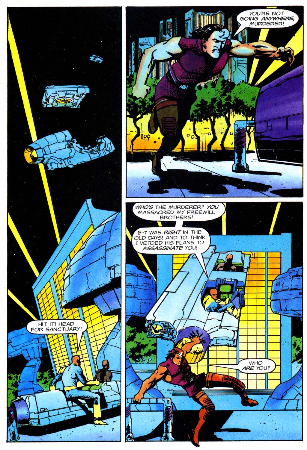 Read online Magnus Robot Fighter (1991) comic -  Issue #50 - 6