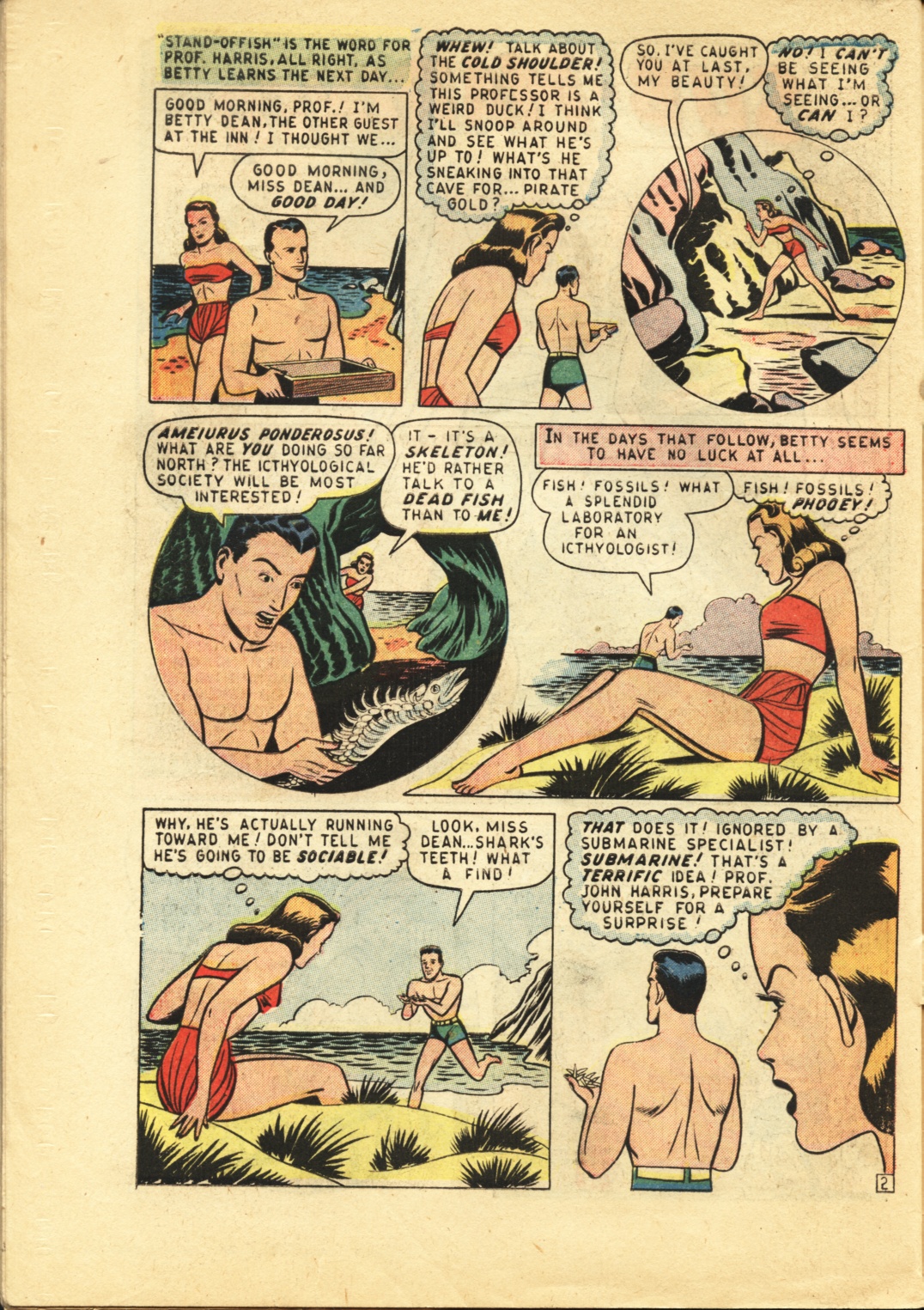 Read online Sub-Mariner Comics comic -  Issue #29 - 29