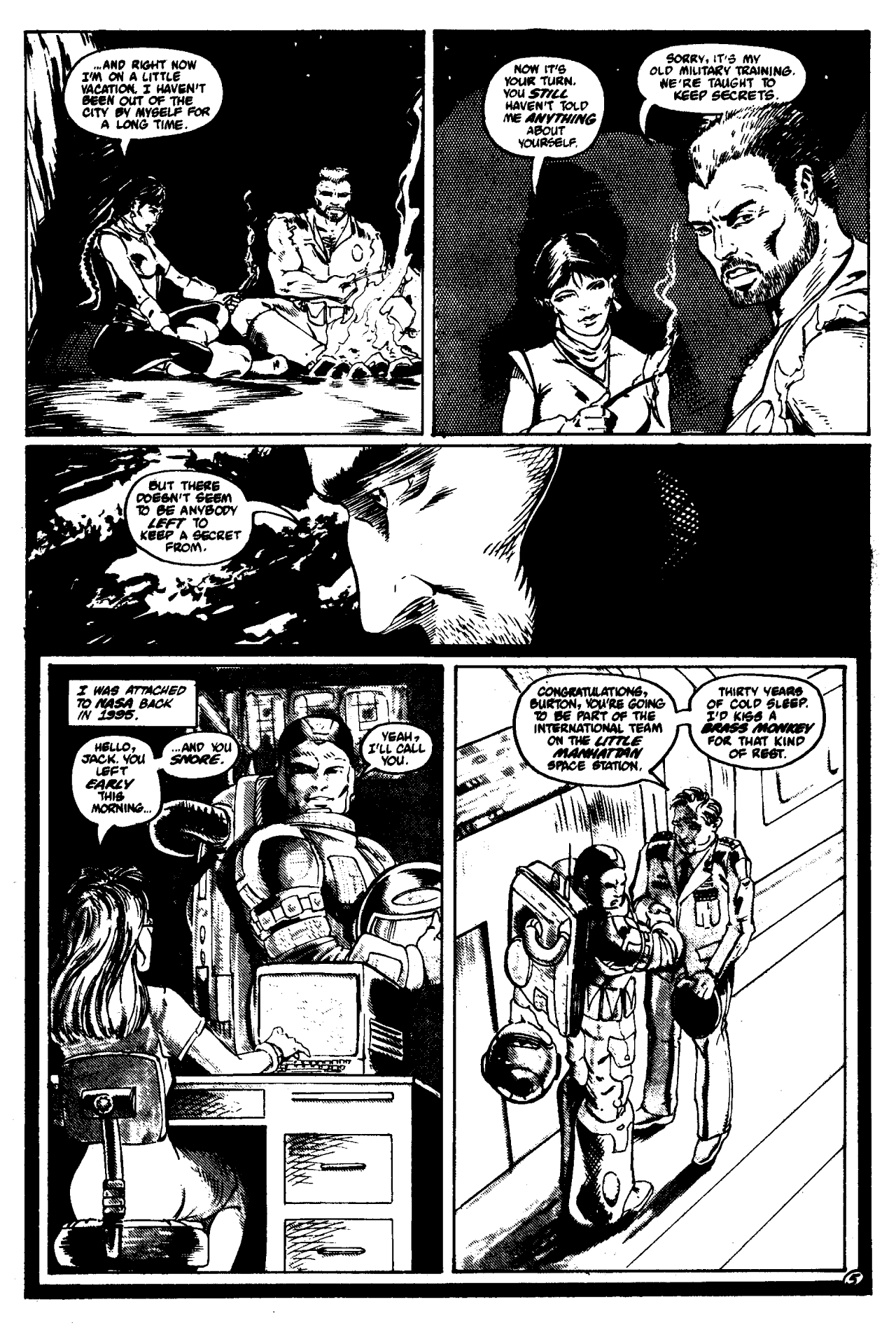 Read online Solo Ex-Mutants comic -  Issue #3 - 7