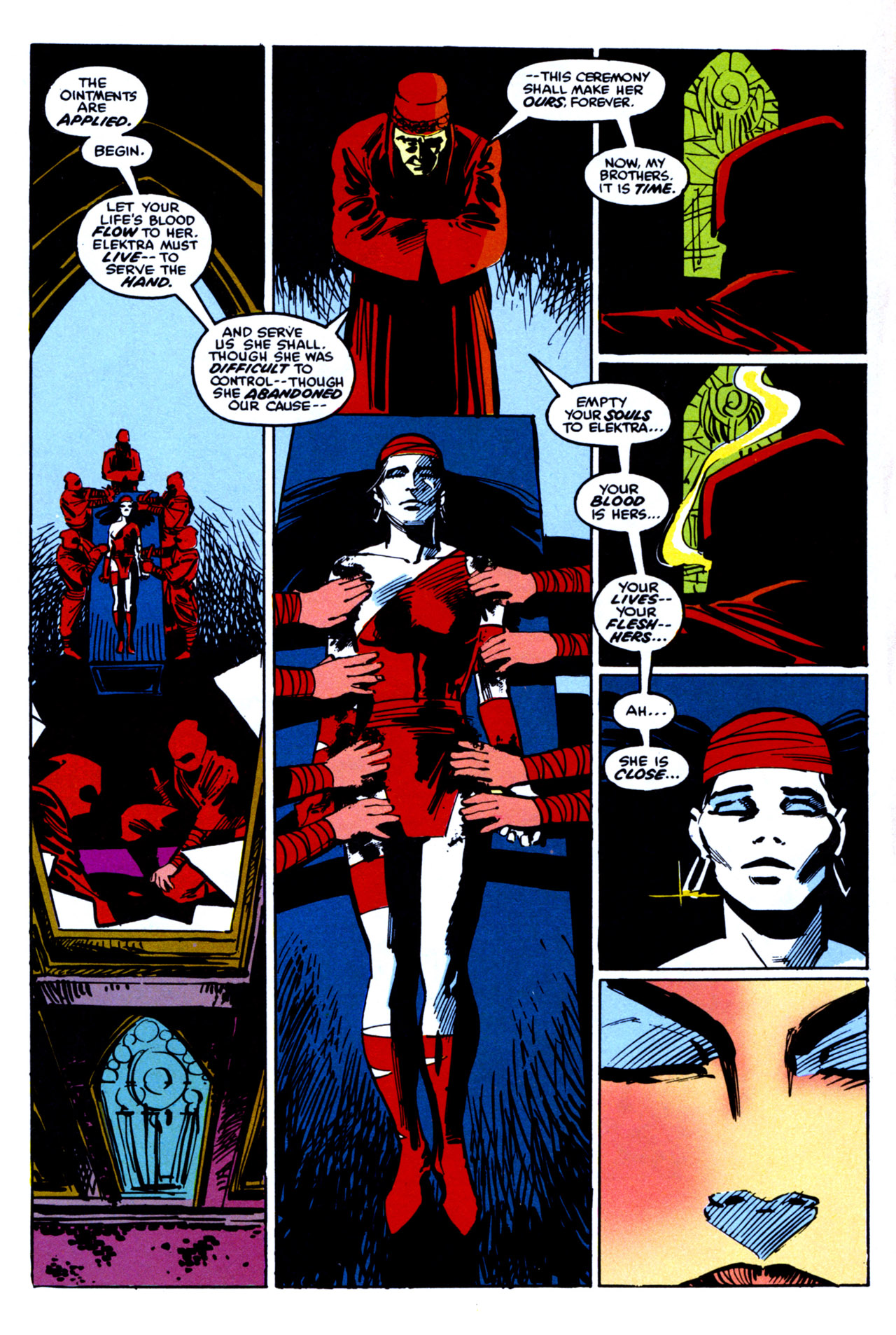 Read online The Elektra Saga comic -  Issue #4 - 37