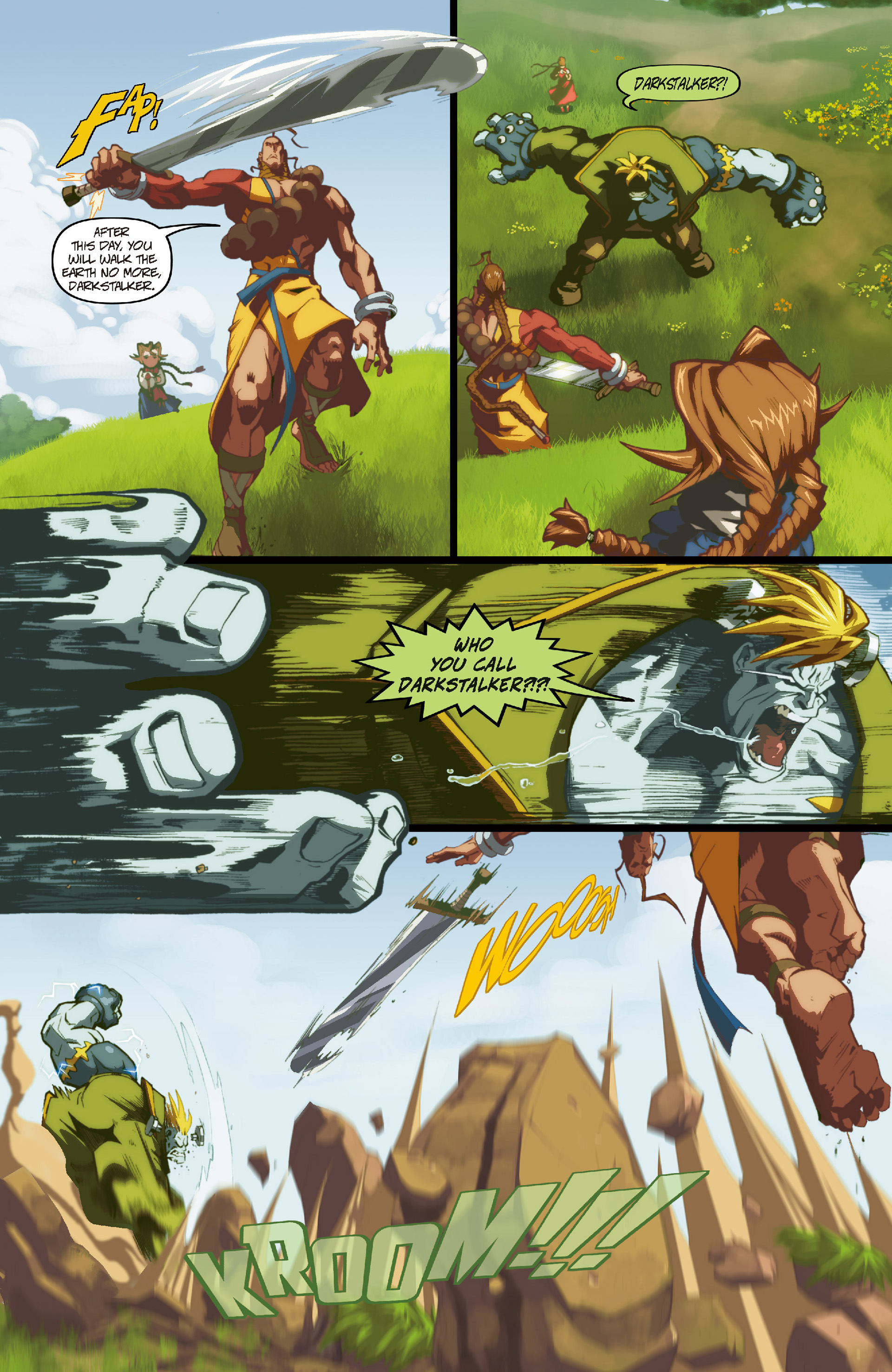 Read online Darkstalkers comic -  Issue #5 - 6