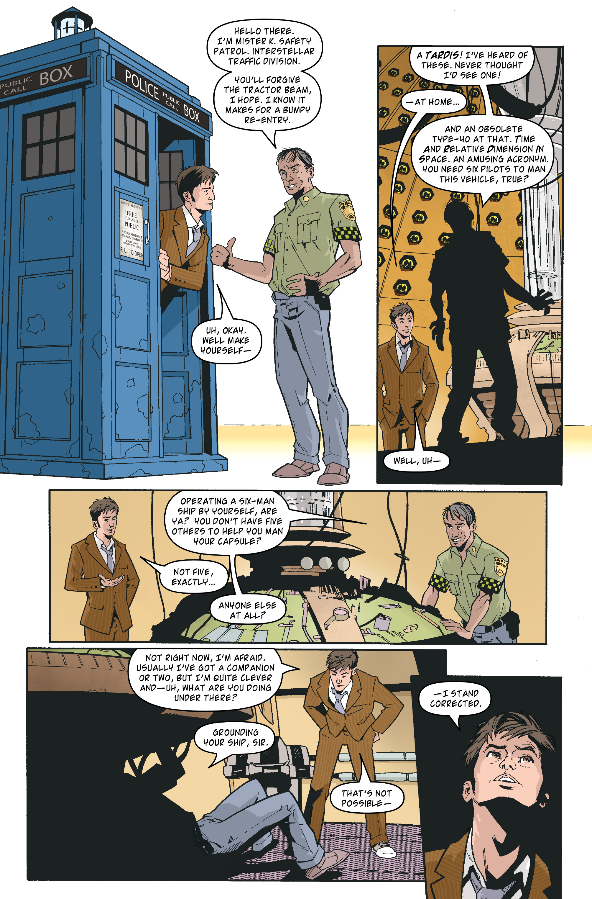 Read online Doctor Who: The Tenth Doctor Archives comic -  Issue #35 - 5