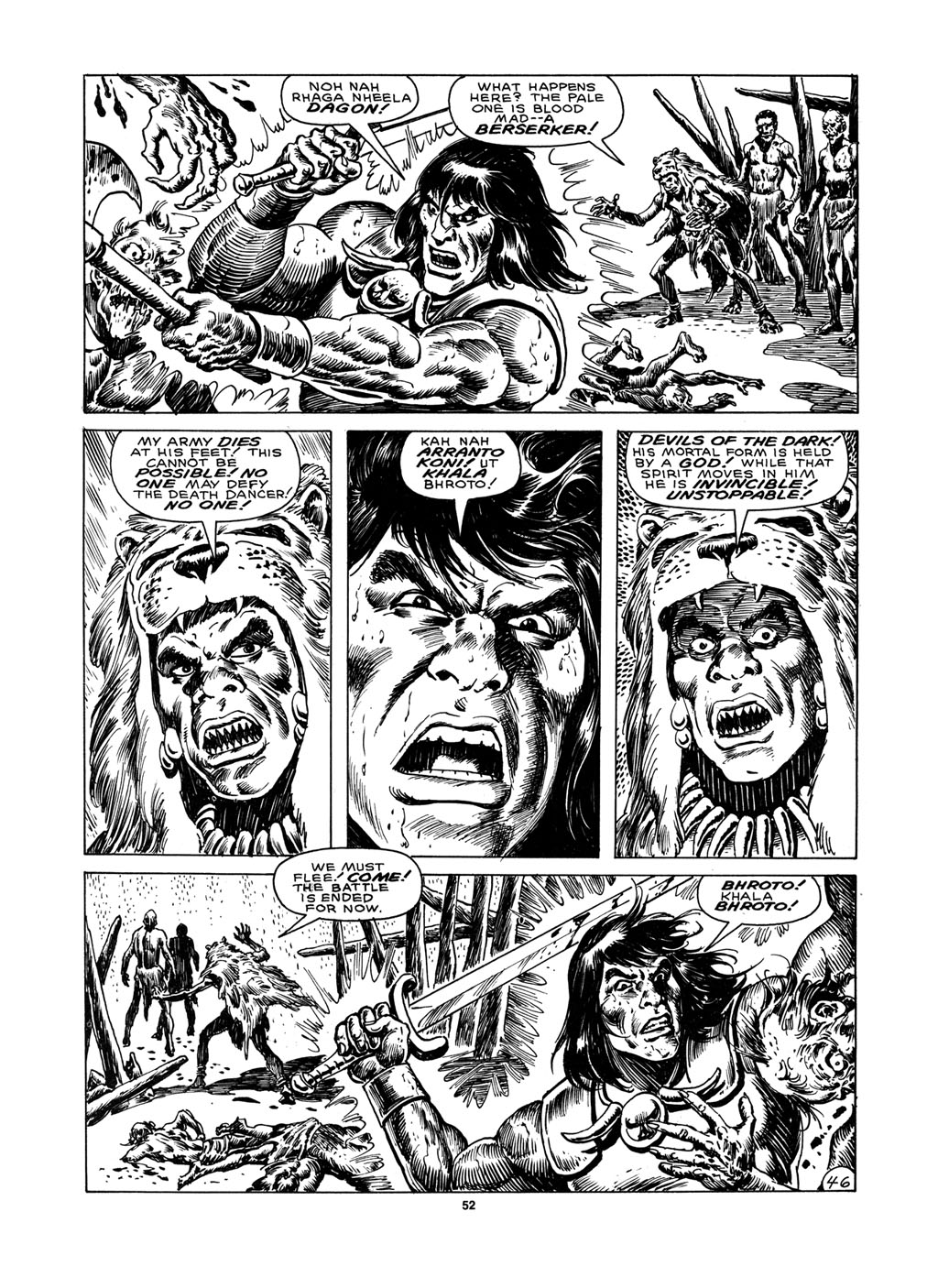 Read online The Savage Sword Of Conan comic -  Issue #150 - 46