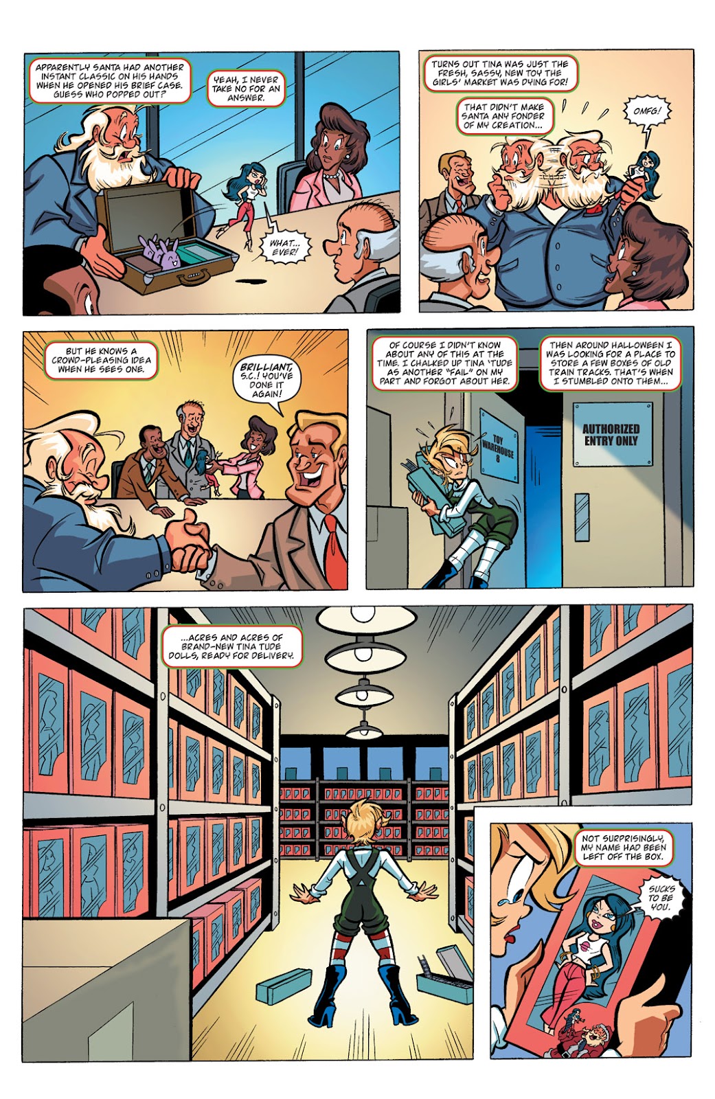 Jingle Belle: Gift-Wrapped issue Full - Page 17