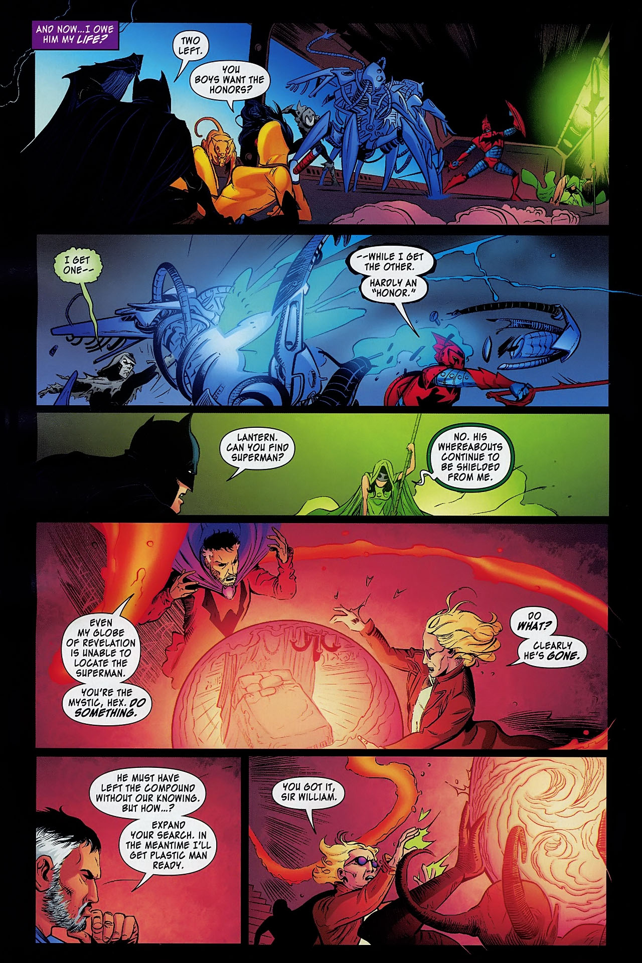 Read online Tangent: Superman's Reign comic -  Issue #7 - 14