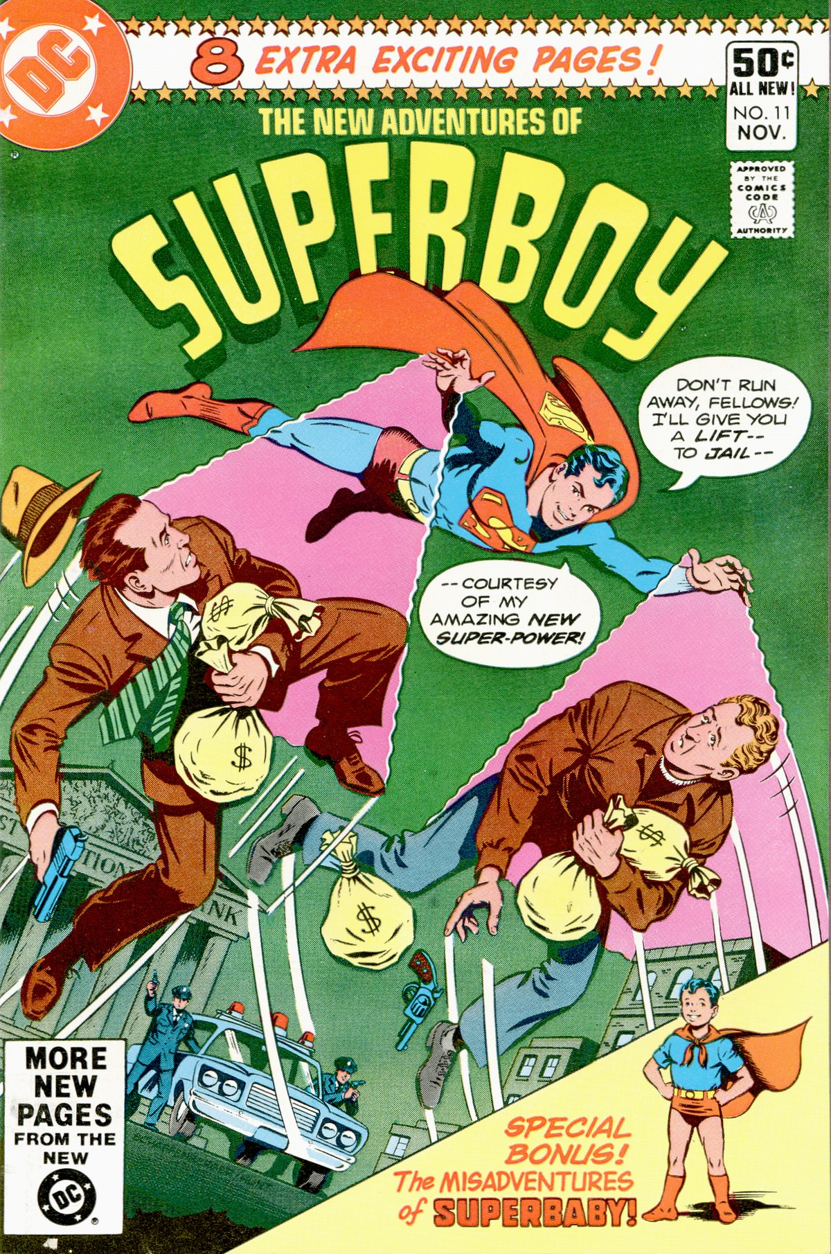 Read online The New Adventures of Superboy comic -  Issue #11 - 1