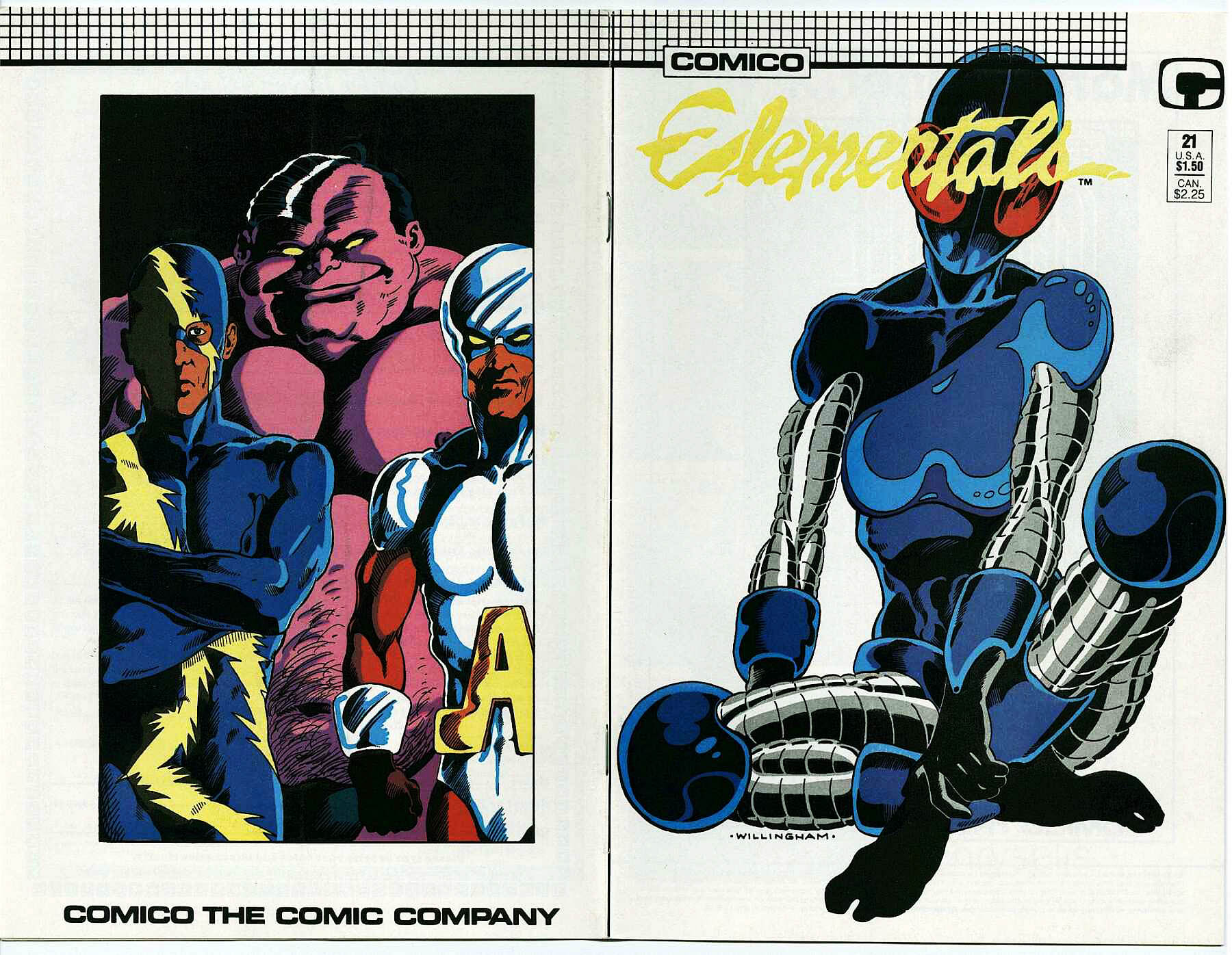 Read online Elementals (1984) comic -  Issue #21 - 1