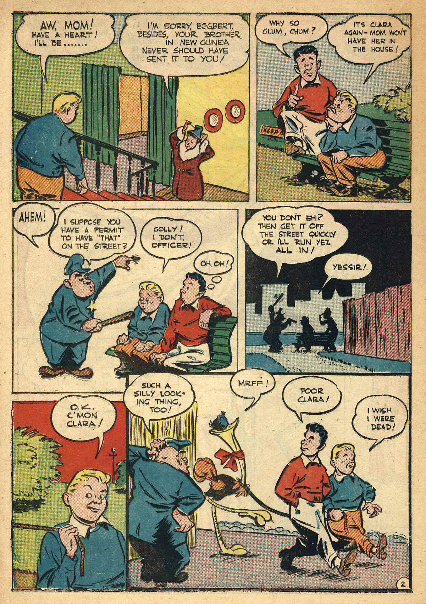 Read online Daredevil (1941) comic -  Issue #32 - 34
