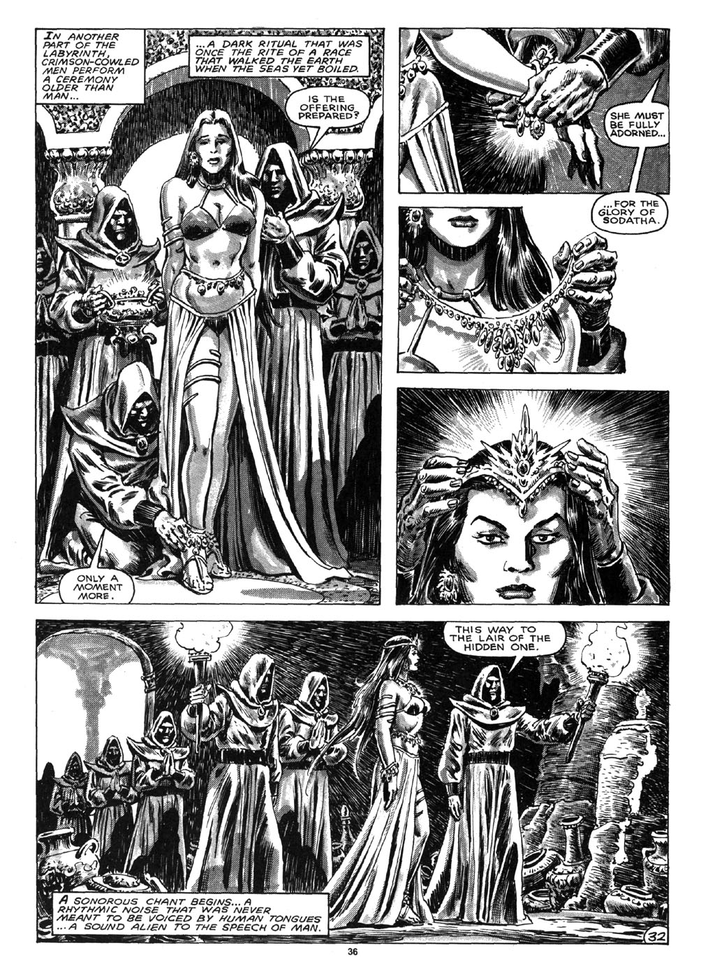 The Savage Sword Of Conan issue 164 - Page 34