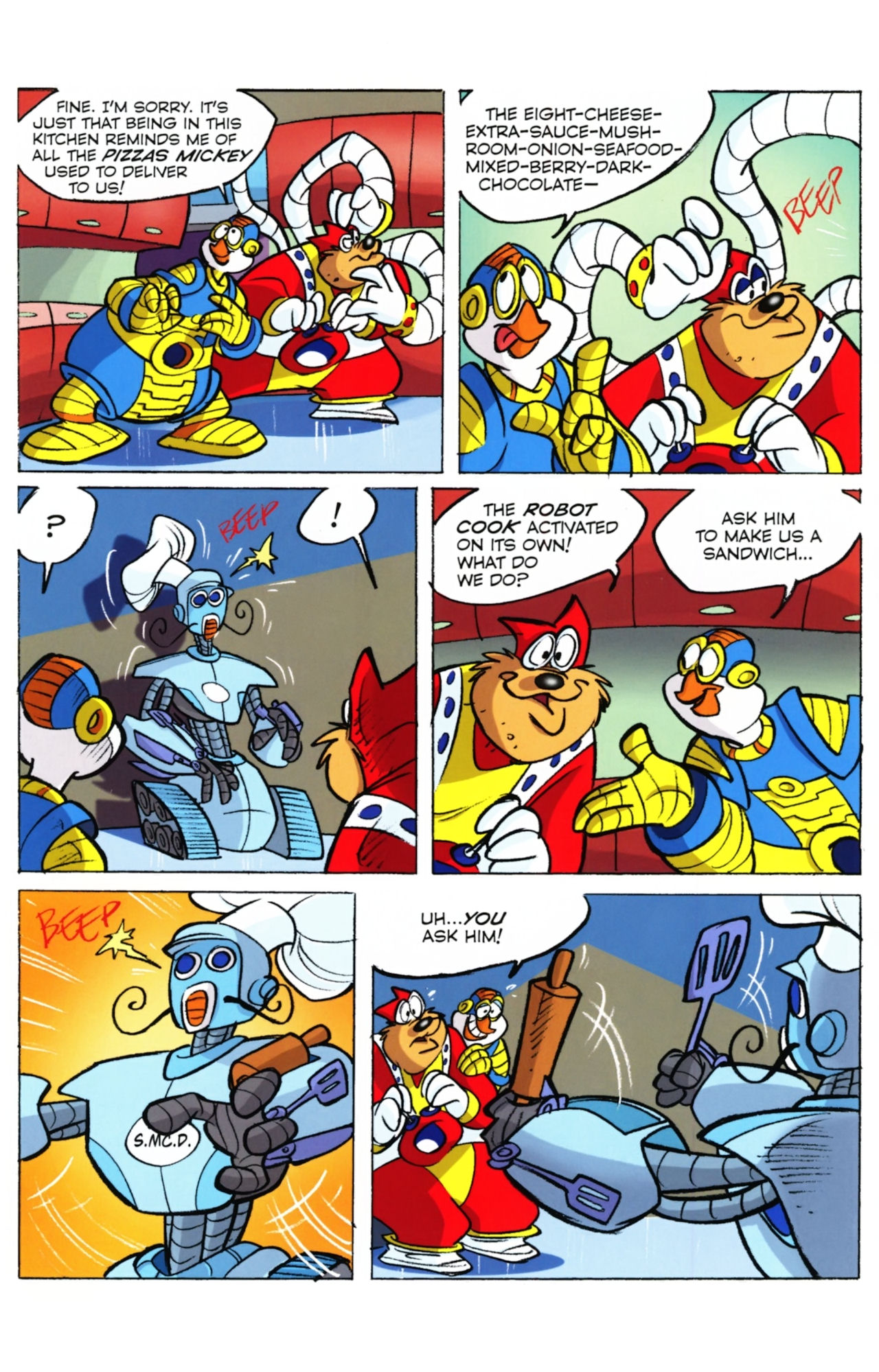 Read online Disney's Hero Squad comic -  Issue #8 - 12