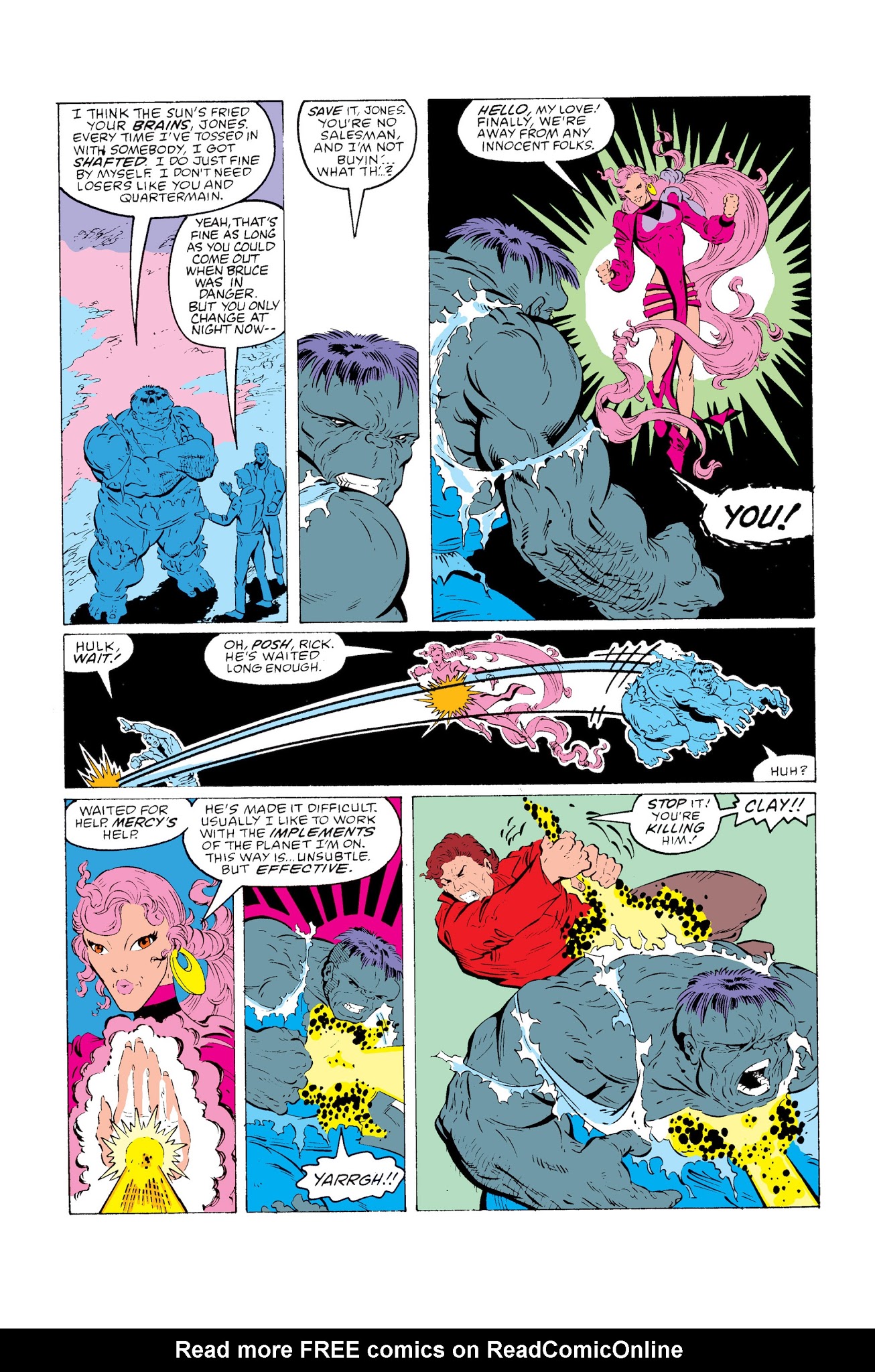 Read online Hulk Visionaries: Peter David comic -  Issue # TPB 1 - 181