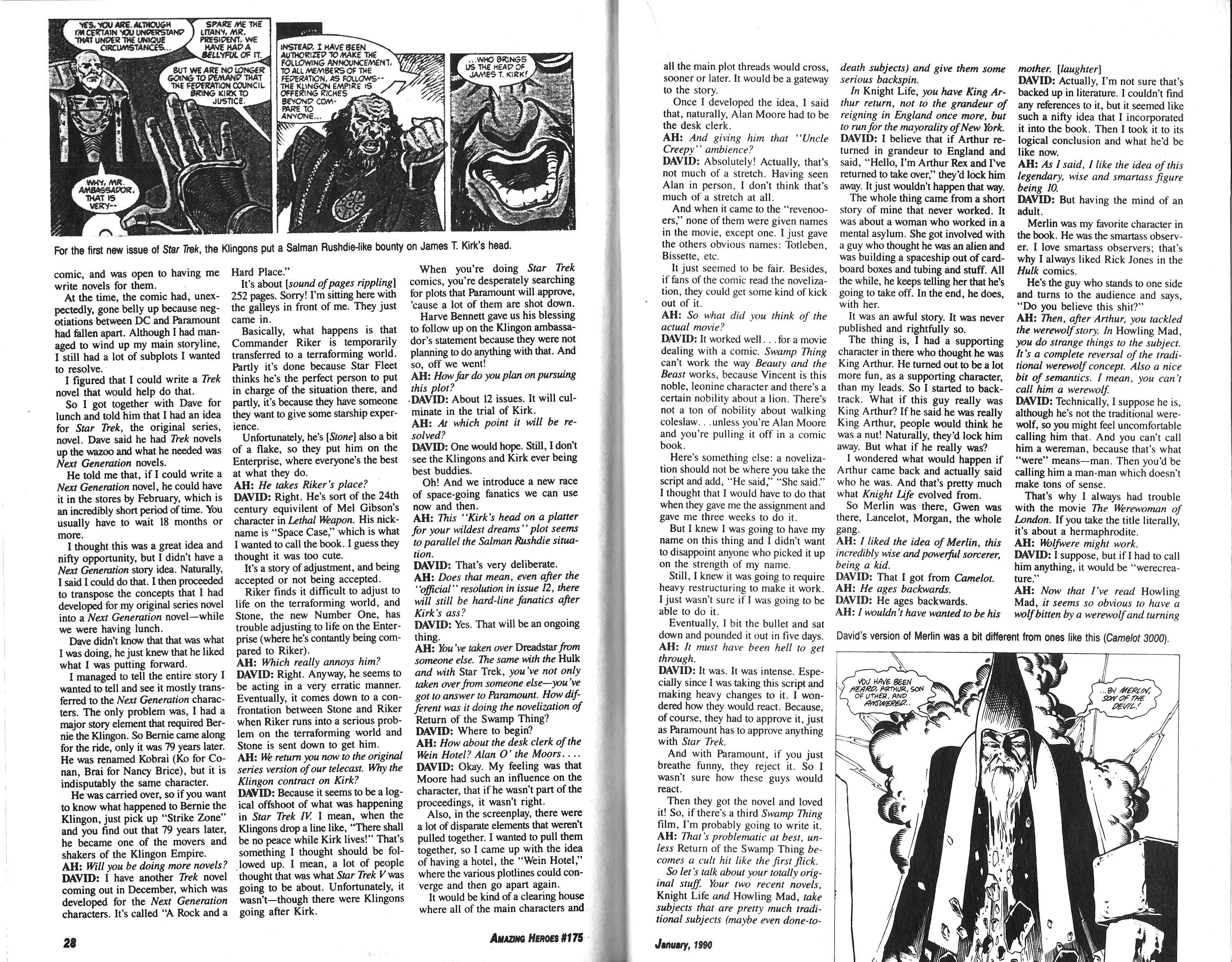 Read online Amazing Heroes comic -  Issue #175 - 15