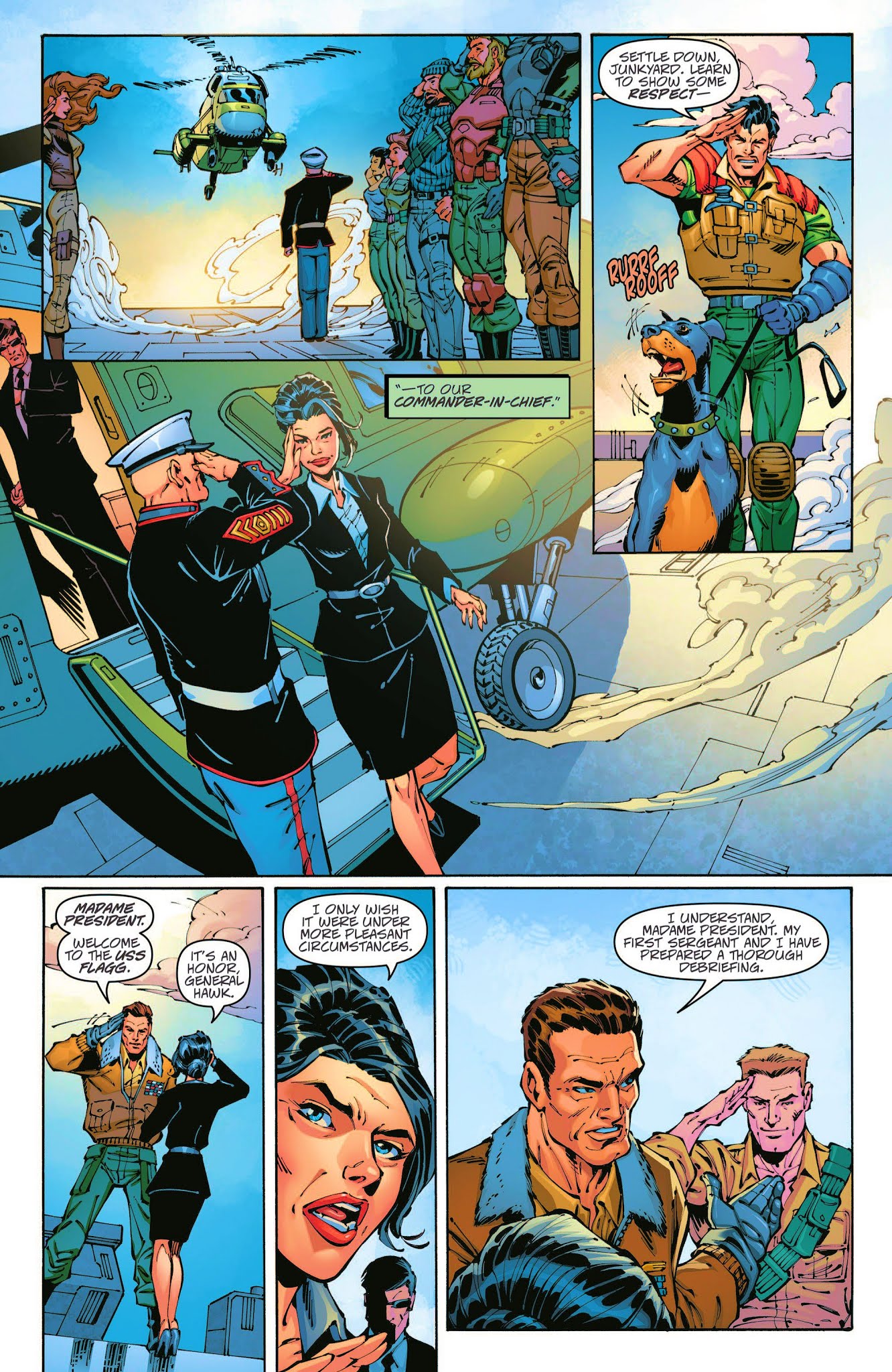 Read online Danger Girl/G.I. Joe comic -  Issue #1 - 13