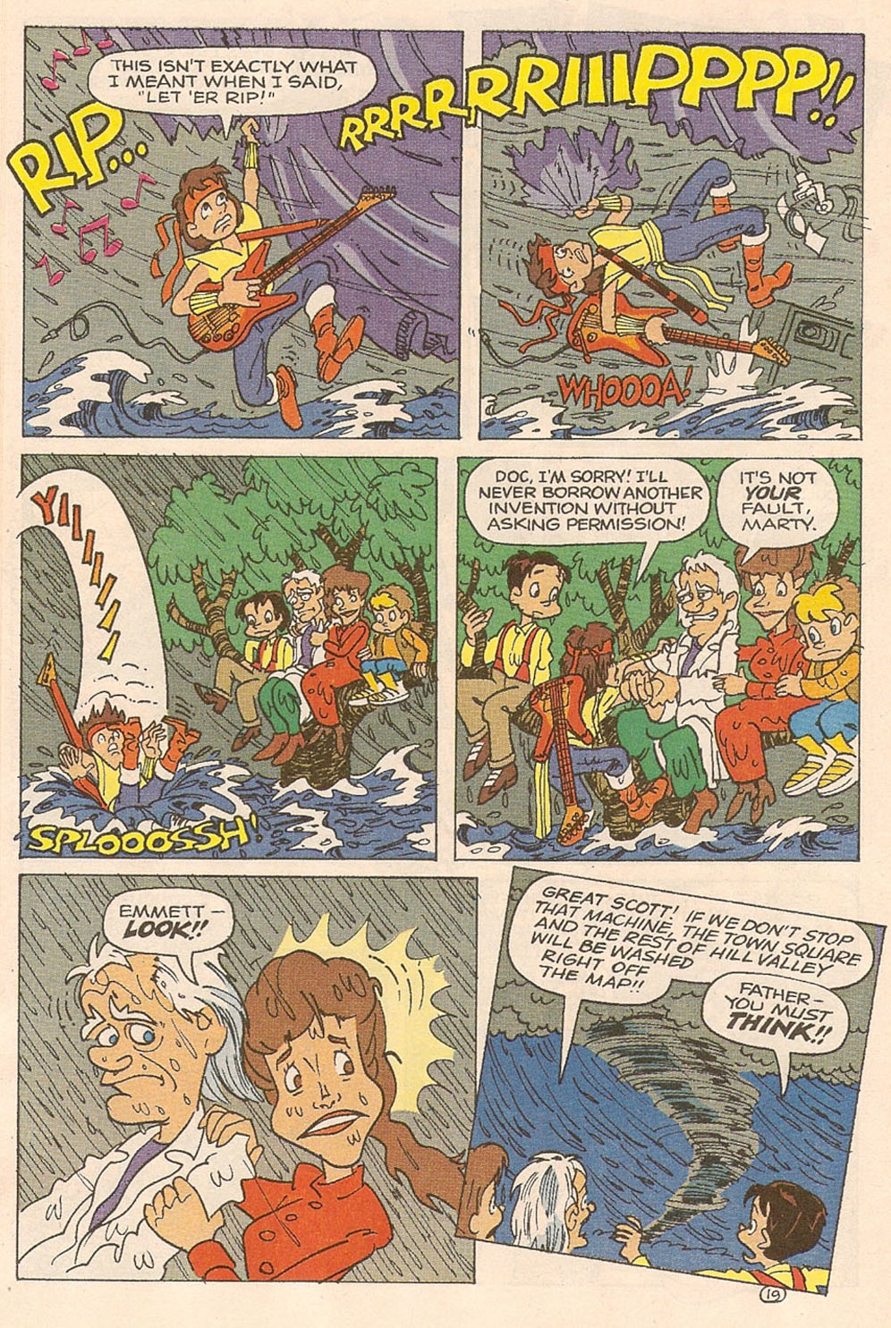 Read online Back to the Future (1991) comic -  Issue #4 - 21