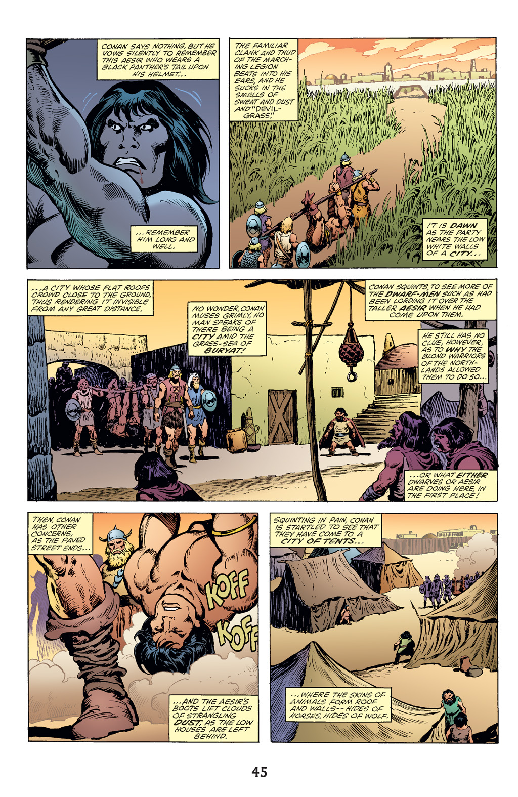 Read online The Chronicles of Conan comic -  Issue # TPB 14 (Part 1) - 45