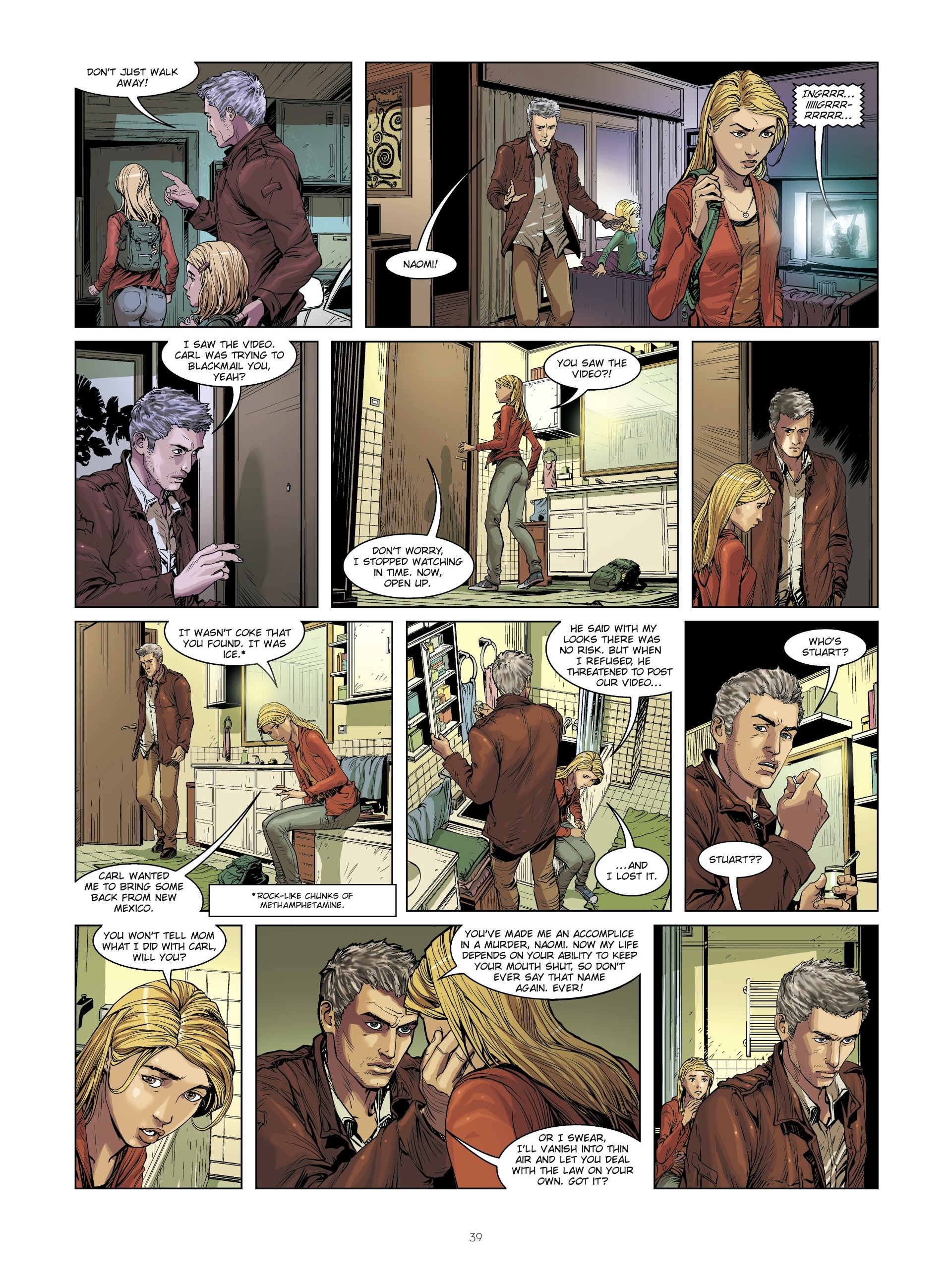 Read online Synchronic comic -  Issue #1 - 39