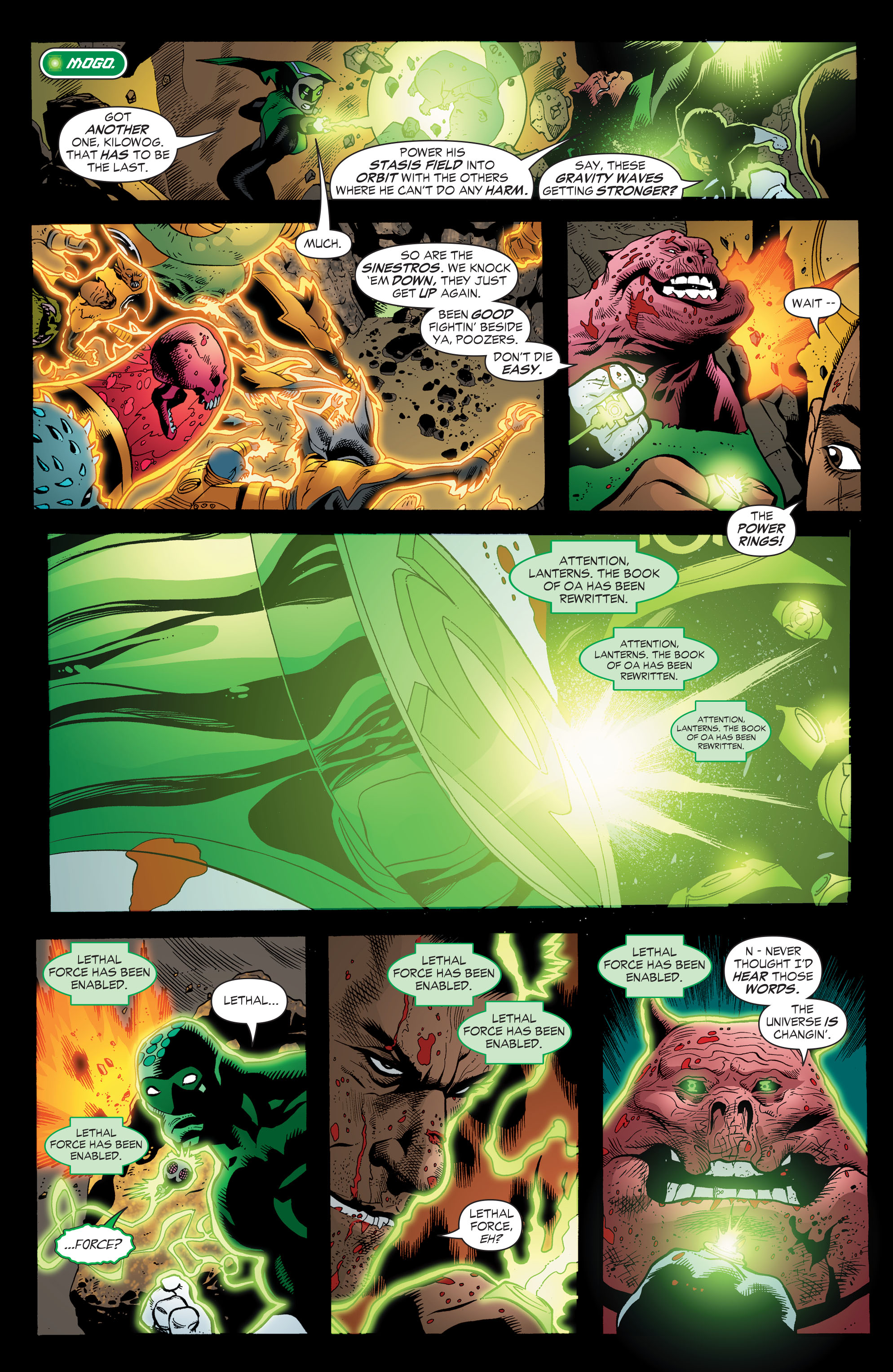Read online Green Lantern by Geoff Johns comic -  Issue # TPB 3 (Part 2) - 99