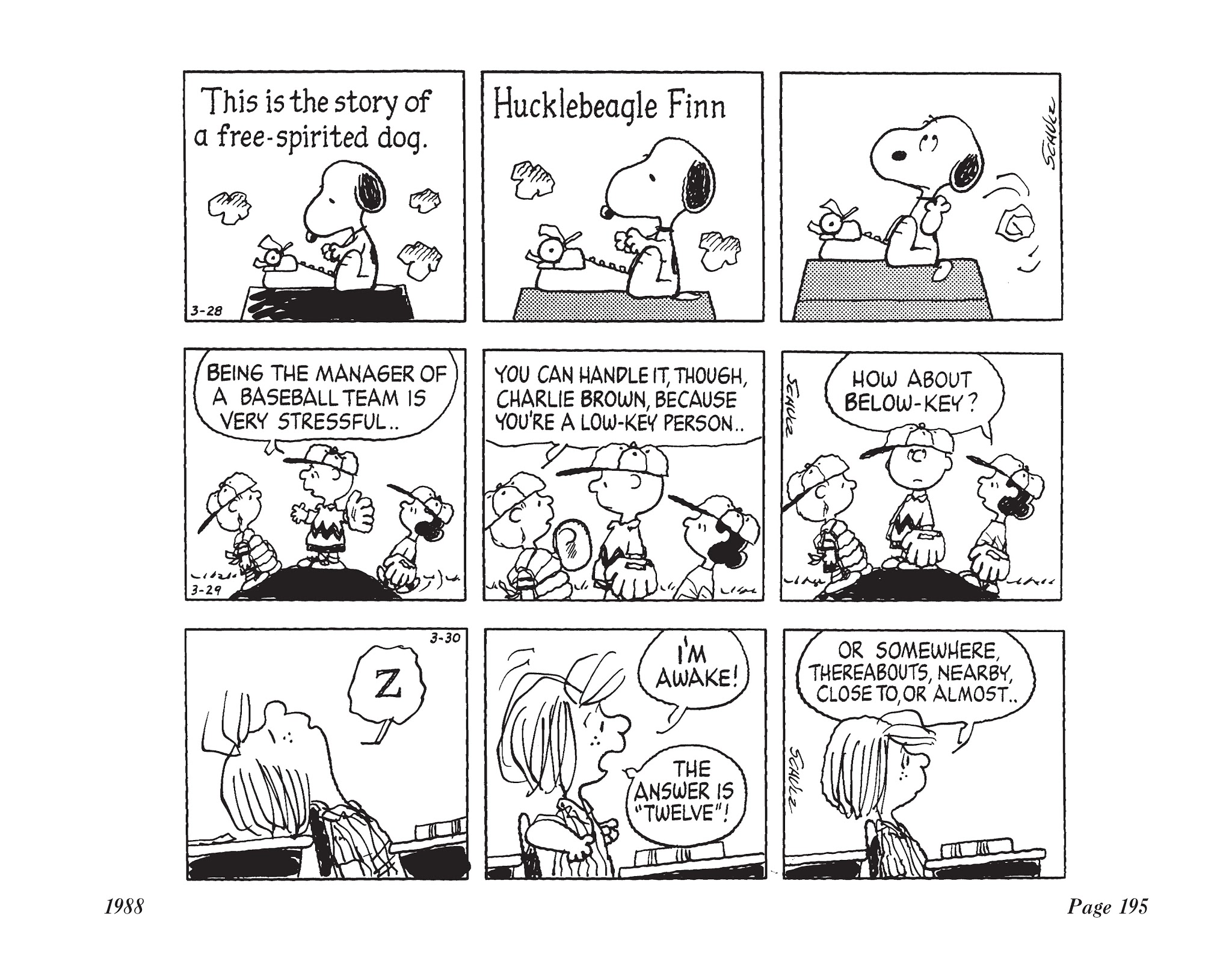Read online The Complete Peanuts comic -  Issue # TPB 19 - 210
