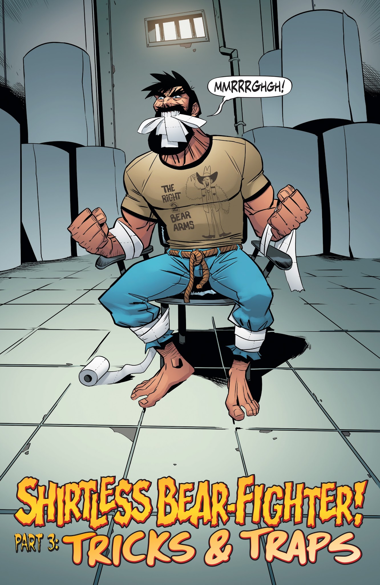 Read online Shirtless Bear-Fighter! comic -  Issue #3 - 7
