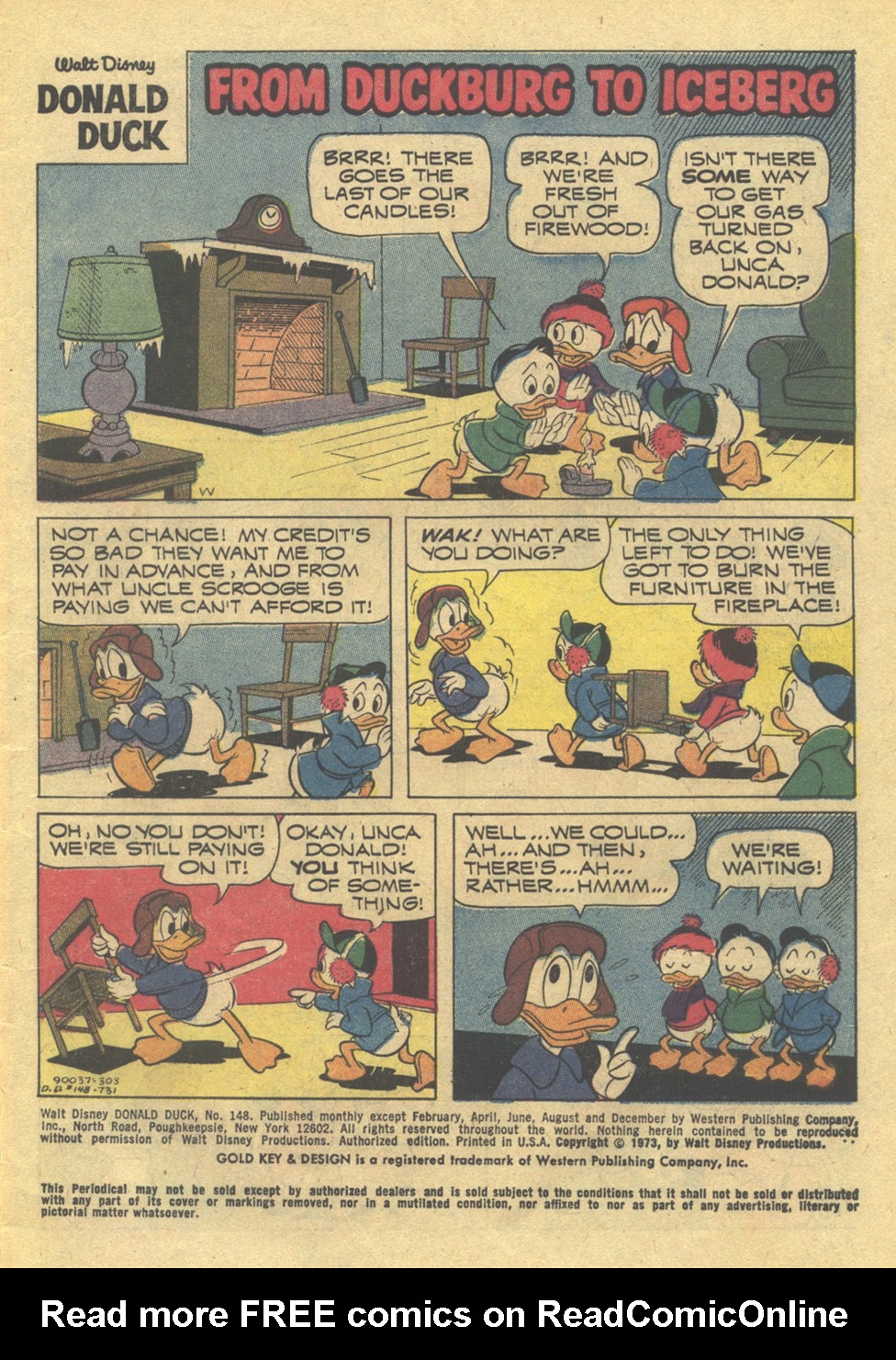 Read online Donald Duck (1962) comic -  Issue #148 - 3