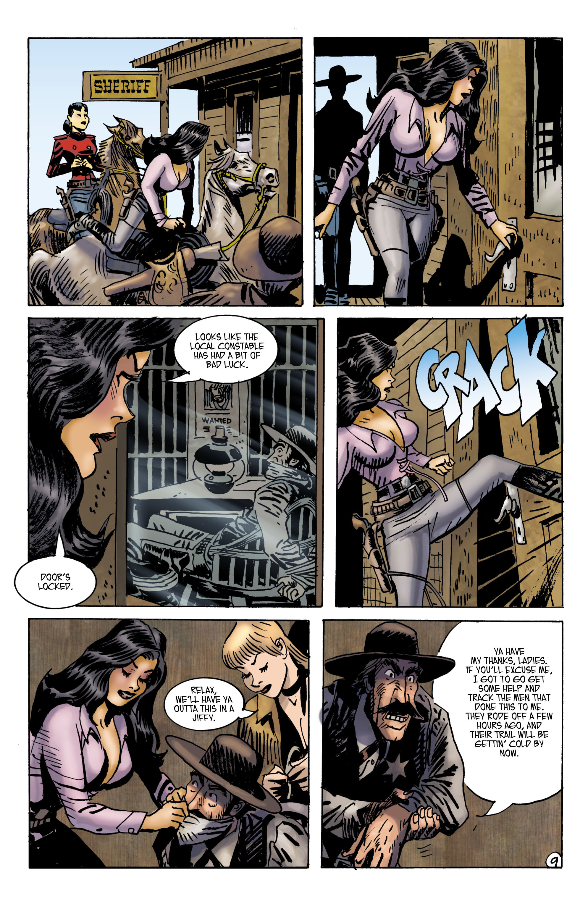 Read online Jonah Hex (2006) comic -  Issue #37 - 10