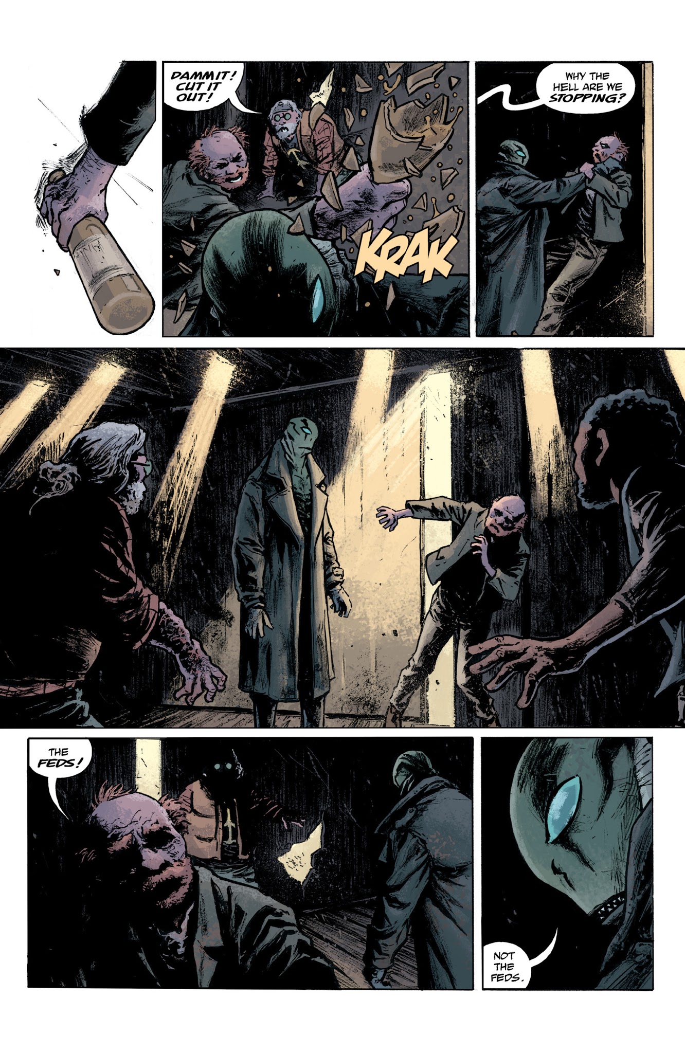 Read online Abe Sapien: Dark and Terrible and The New Race of Man comic -  Issue # TPB - 27