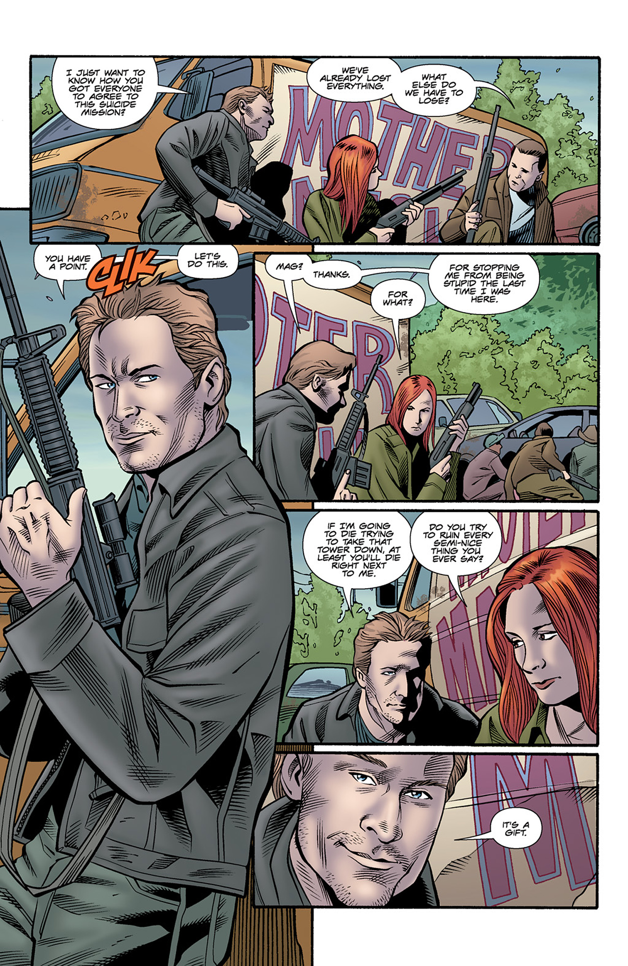 Read online Dollhouse comic -  Issue #4 - 21