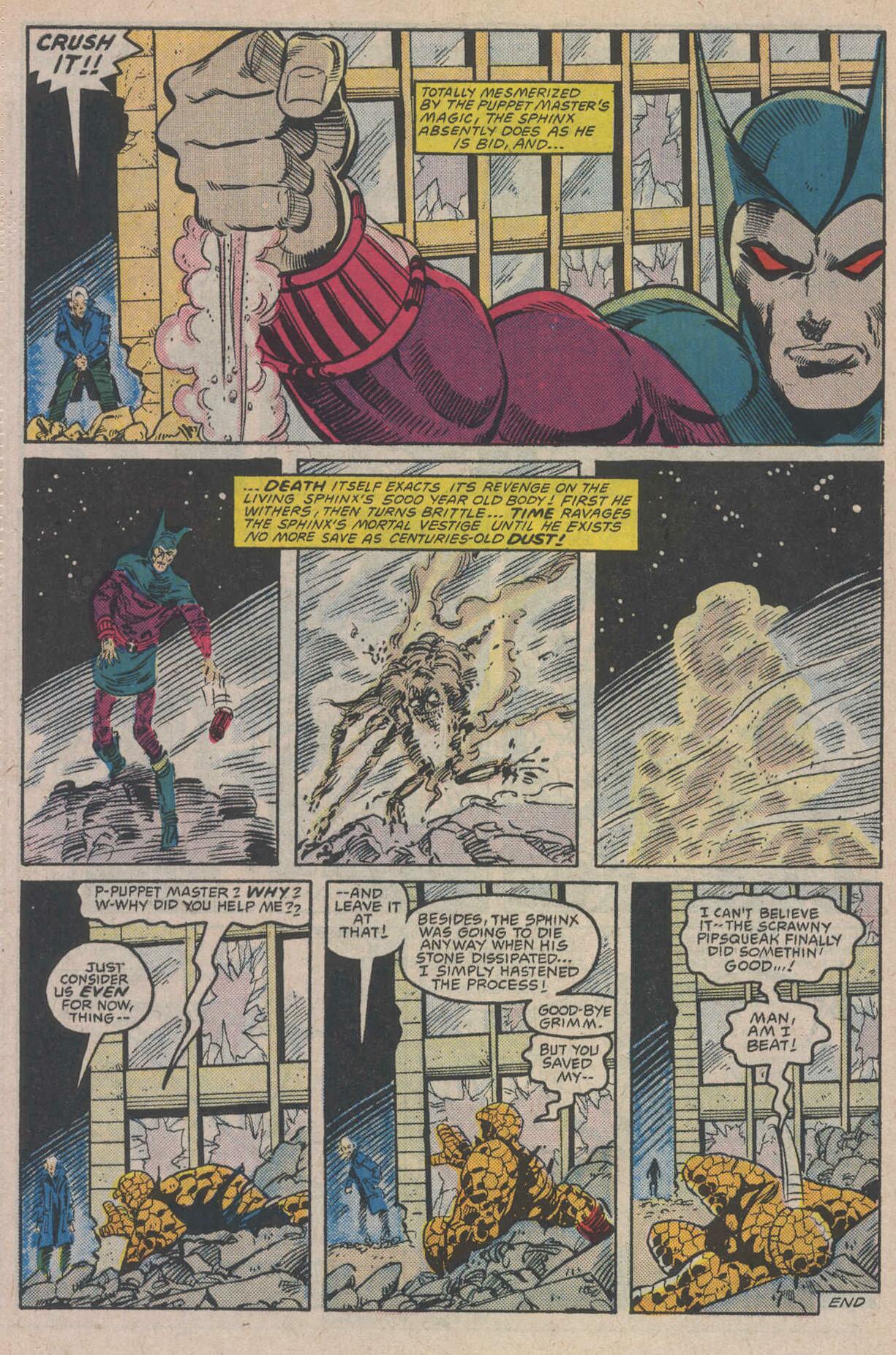 Read online The Thing comic -  Issue #34 - 34