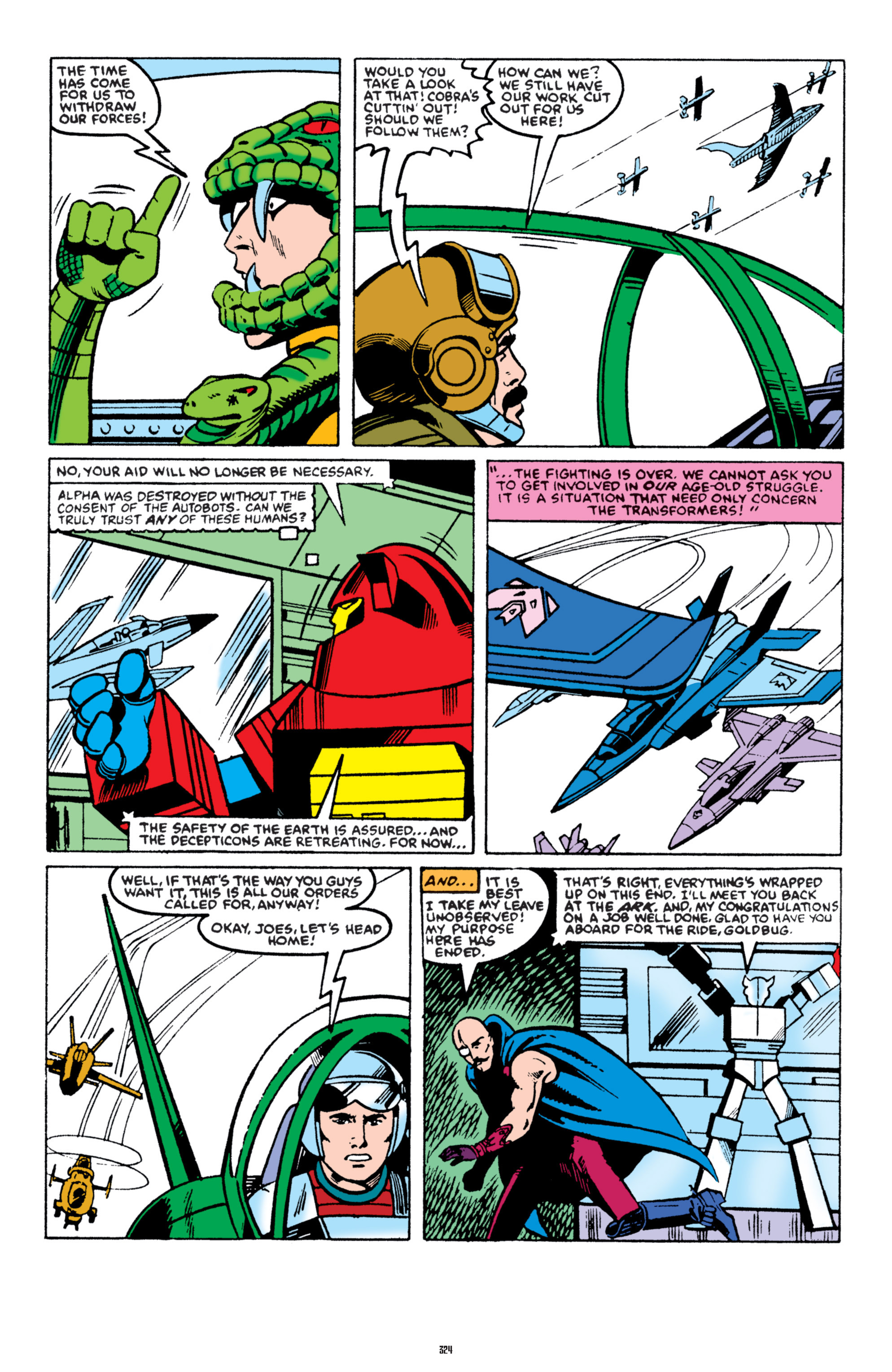 Read online The Transformers Classics comic -  Issue # TPB 8 - 321