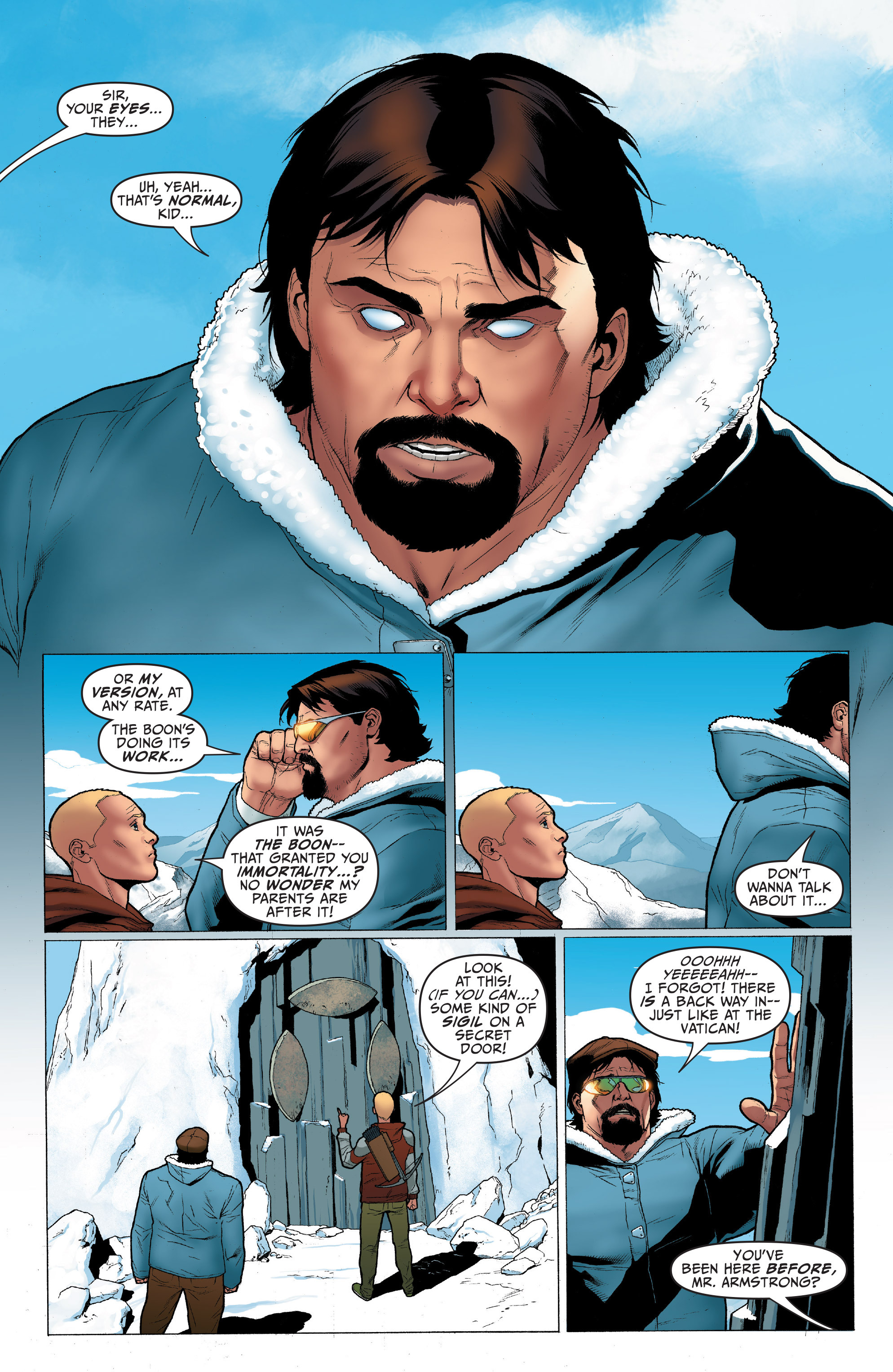 Read online Archer and Armstrong comic -  Issue #4 - 9