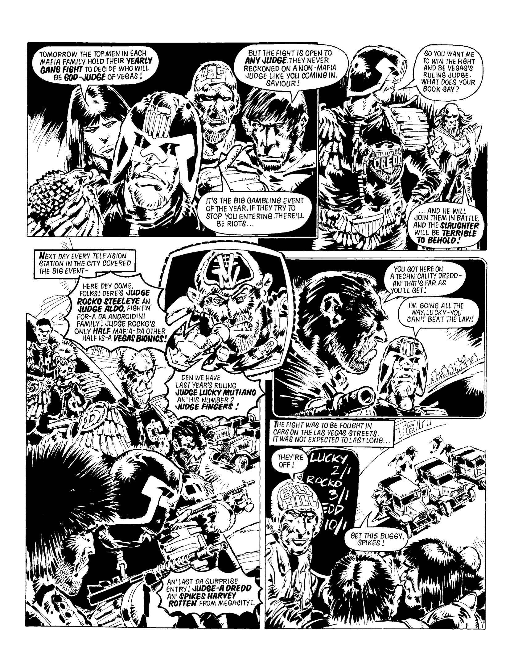 Read online Judge Dredd: The Cursed Earth Uncensored comic -  Issue # TPB - 133