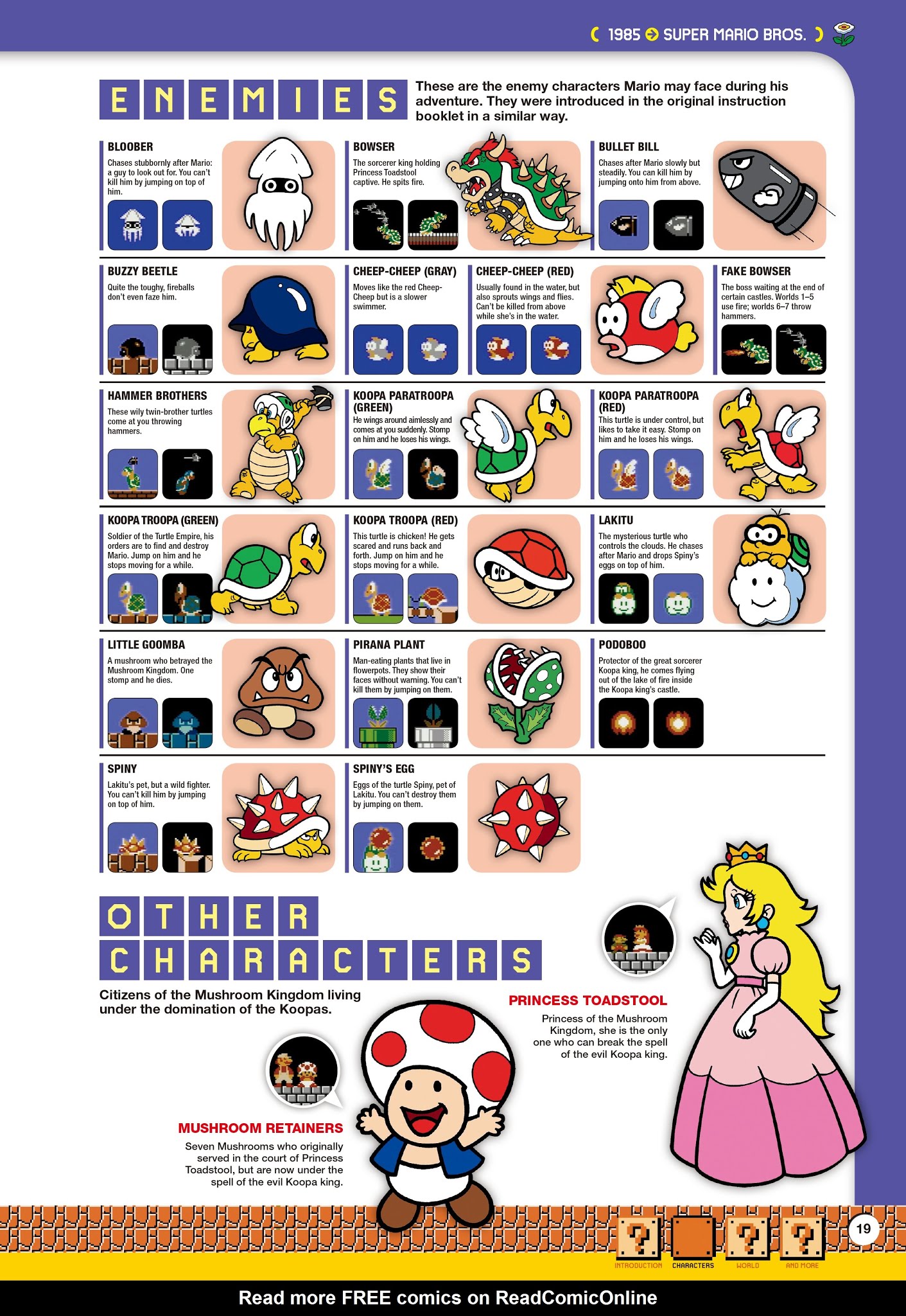 Read online Super Mario Bros. Encyclopedia: The Official Guide to the First 30 Years comic -  Issue # TPB (Part 1) - 20